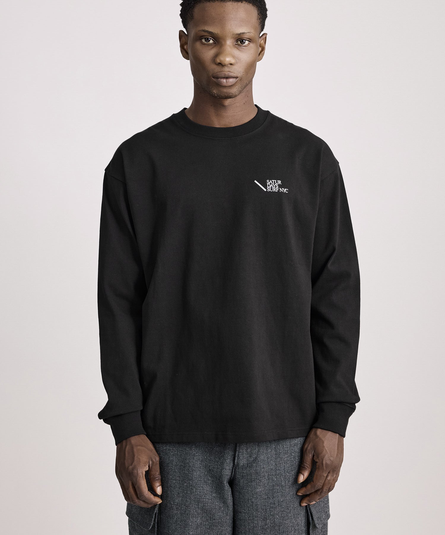 Max Weight Relaxed Surf Long Sleeve Tee | Saturdays NYC