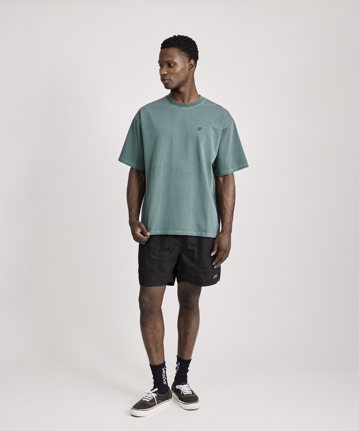 SNYC Relaxed Pigment Dyed Short Sleeve Tee