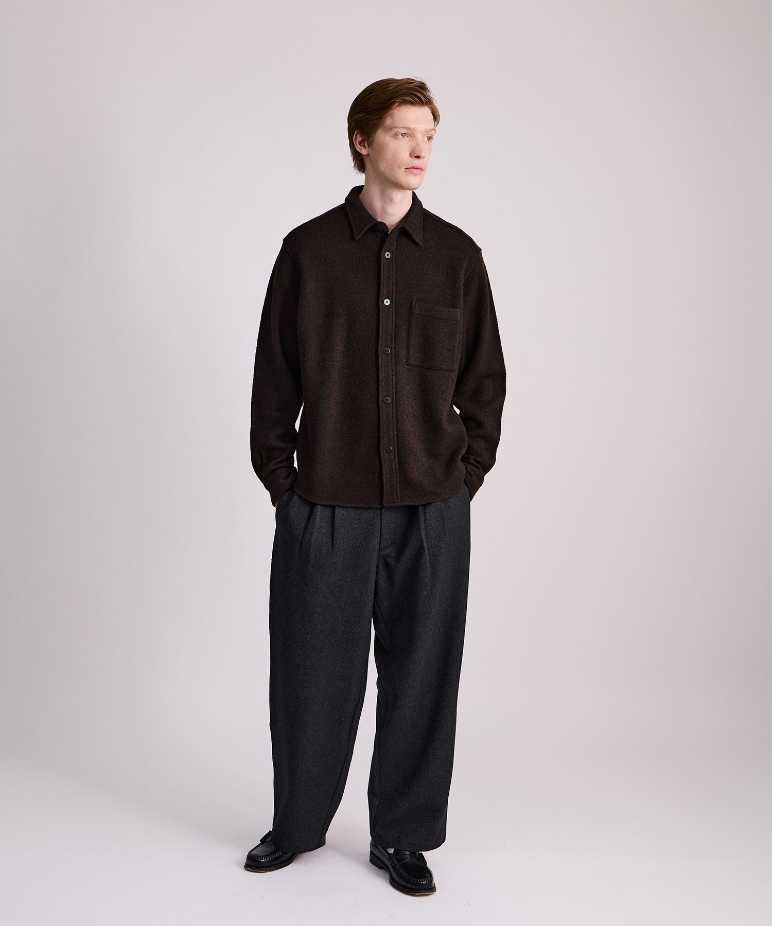 Ryan Heavy Boucle Shirt