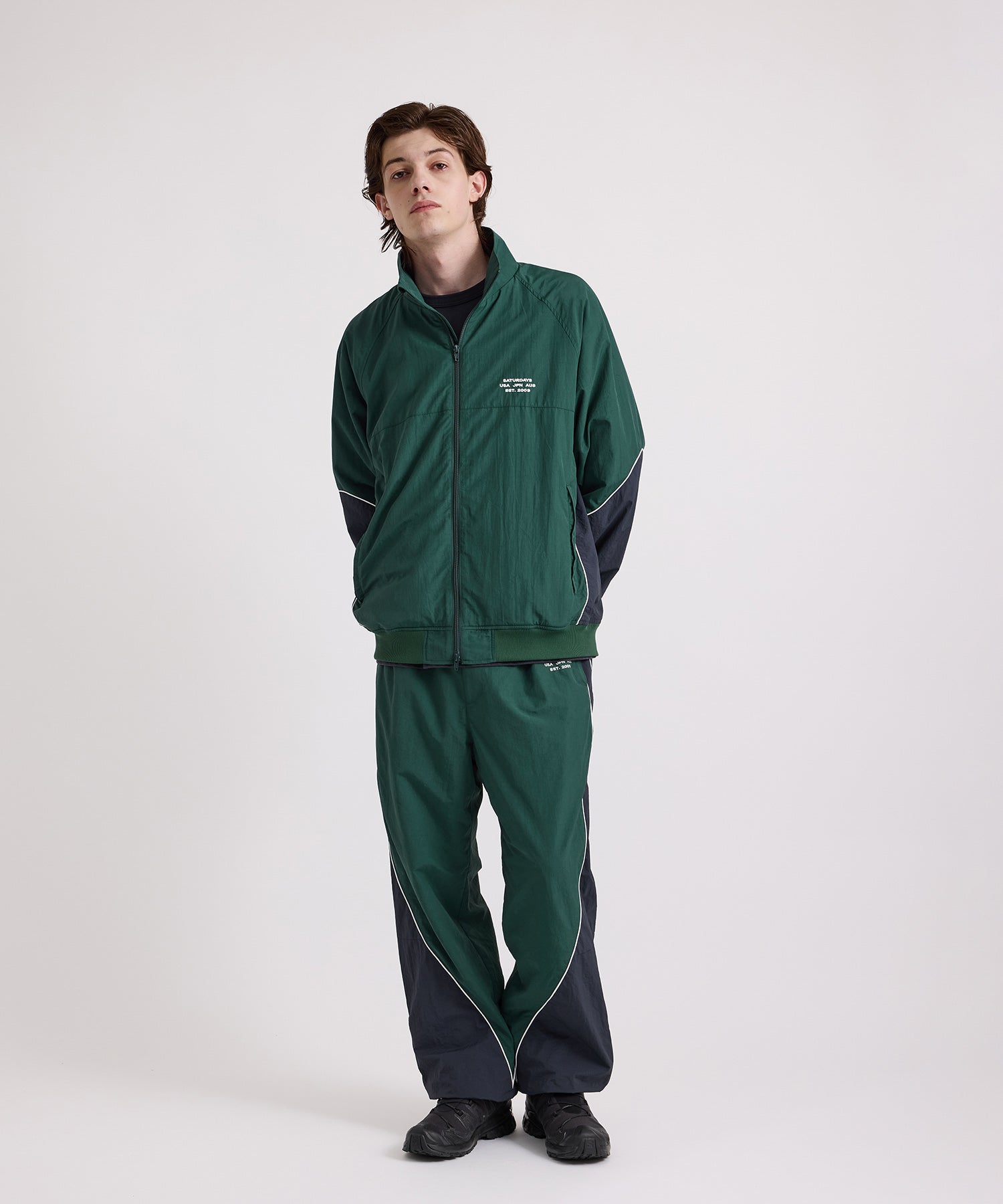 Everett Panelled Track Jacket