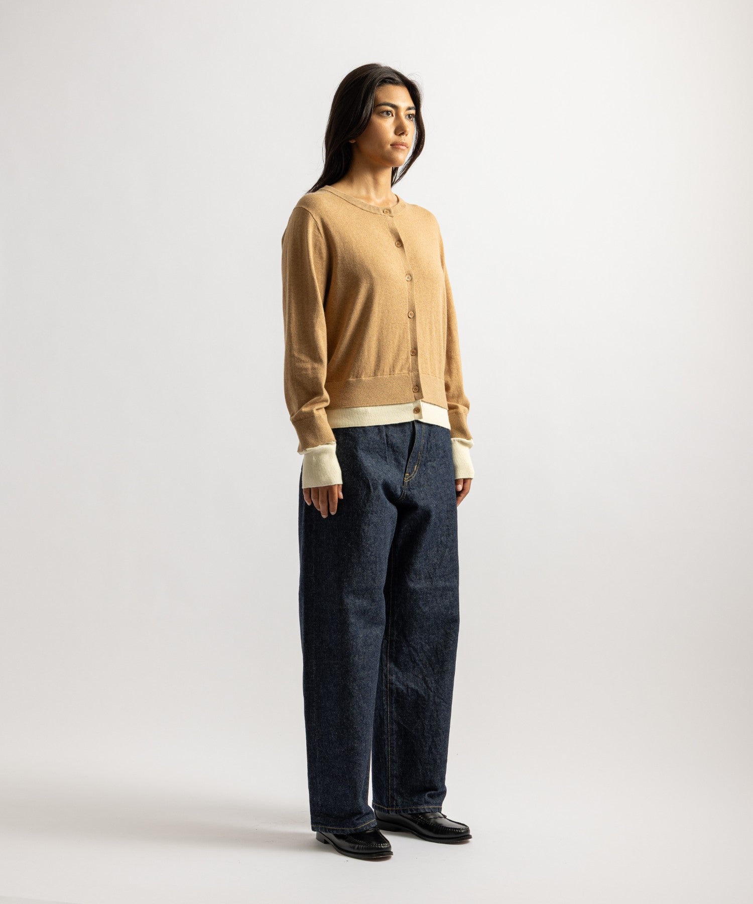 Halle Double Layer Cardigan