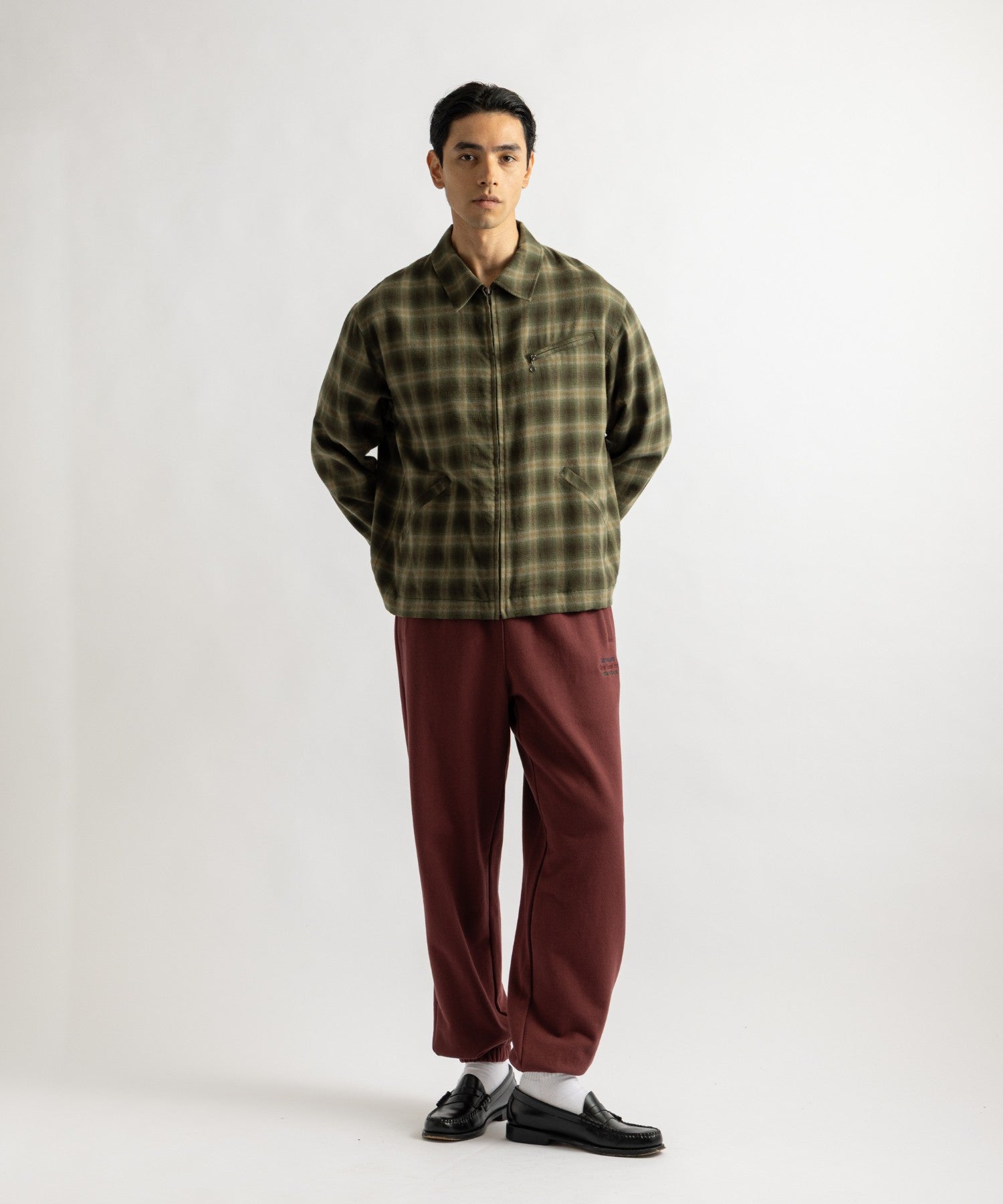 Saturdays NYC Abrams Sweatpant in Wine
