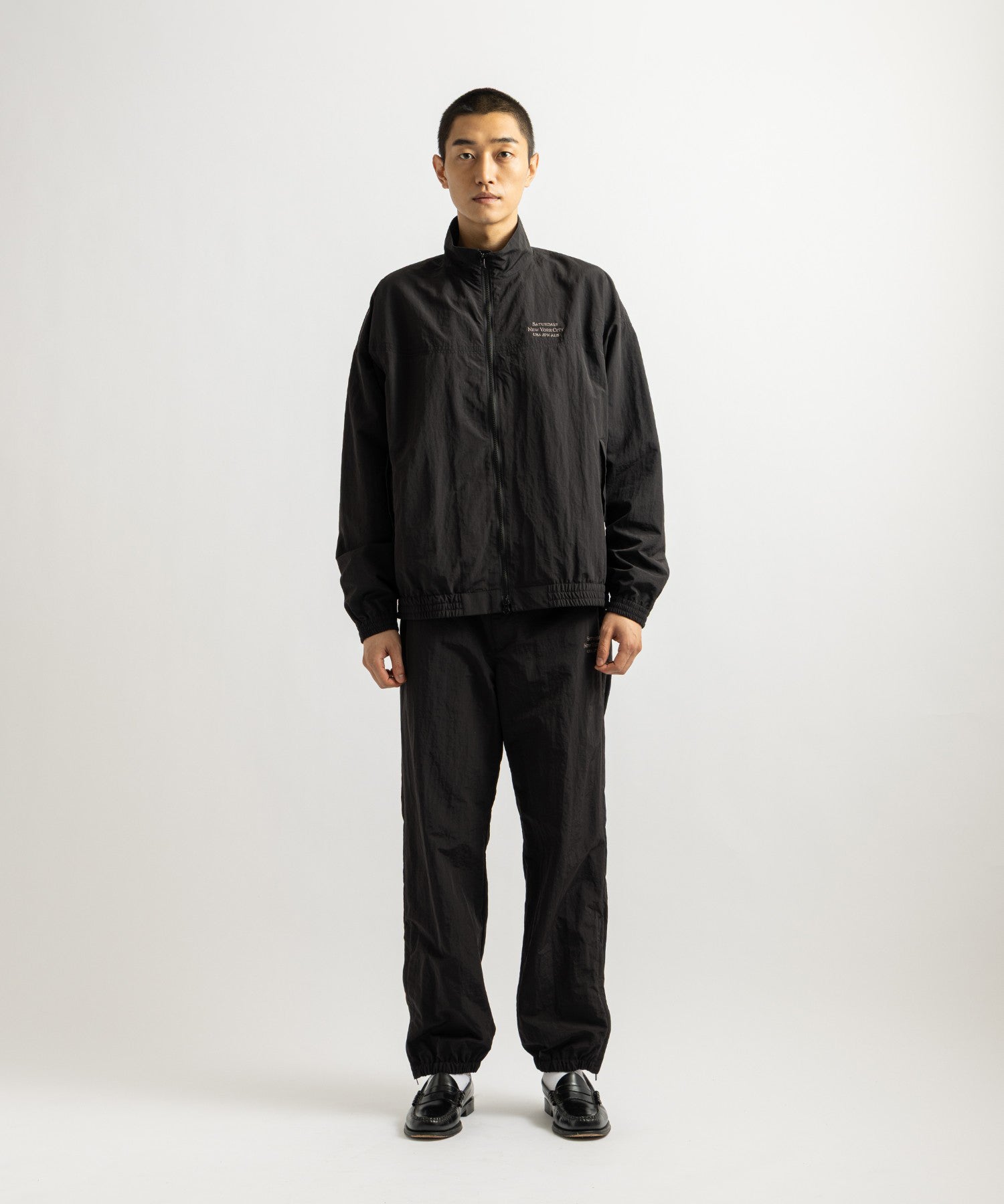 Saturdays NYC Everett International Training Jacket in Black