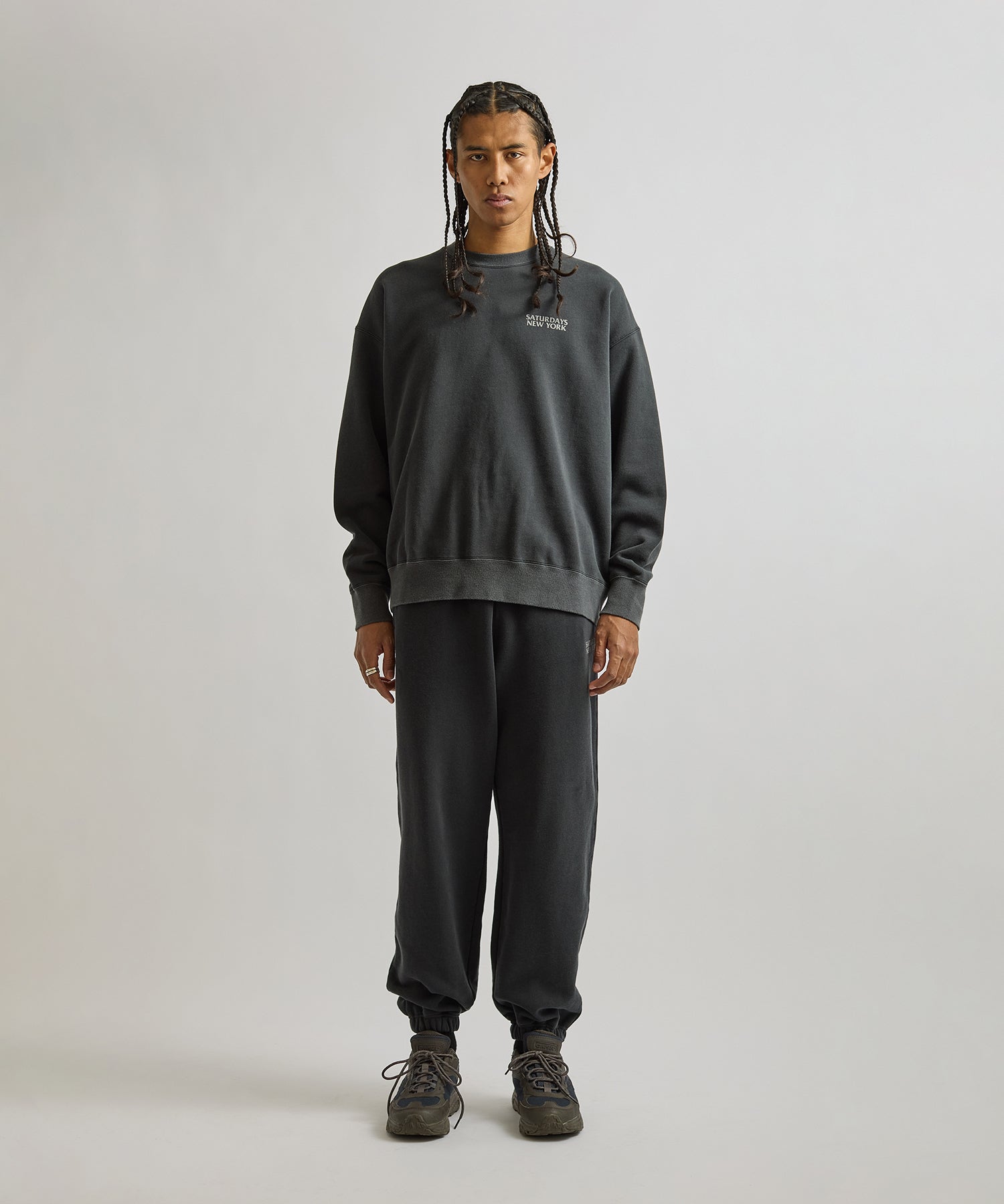 Ari Relaxed Ozone Washed Sweatshirt