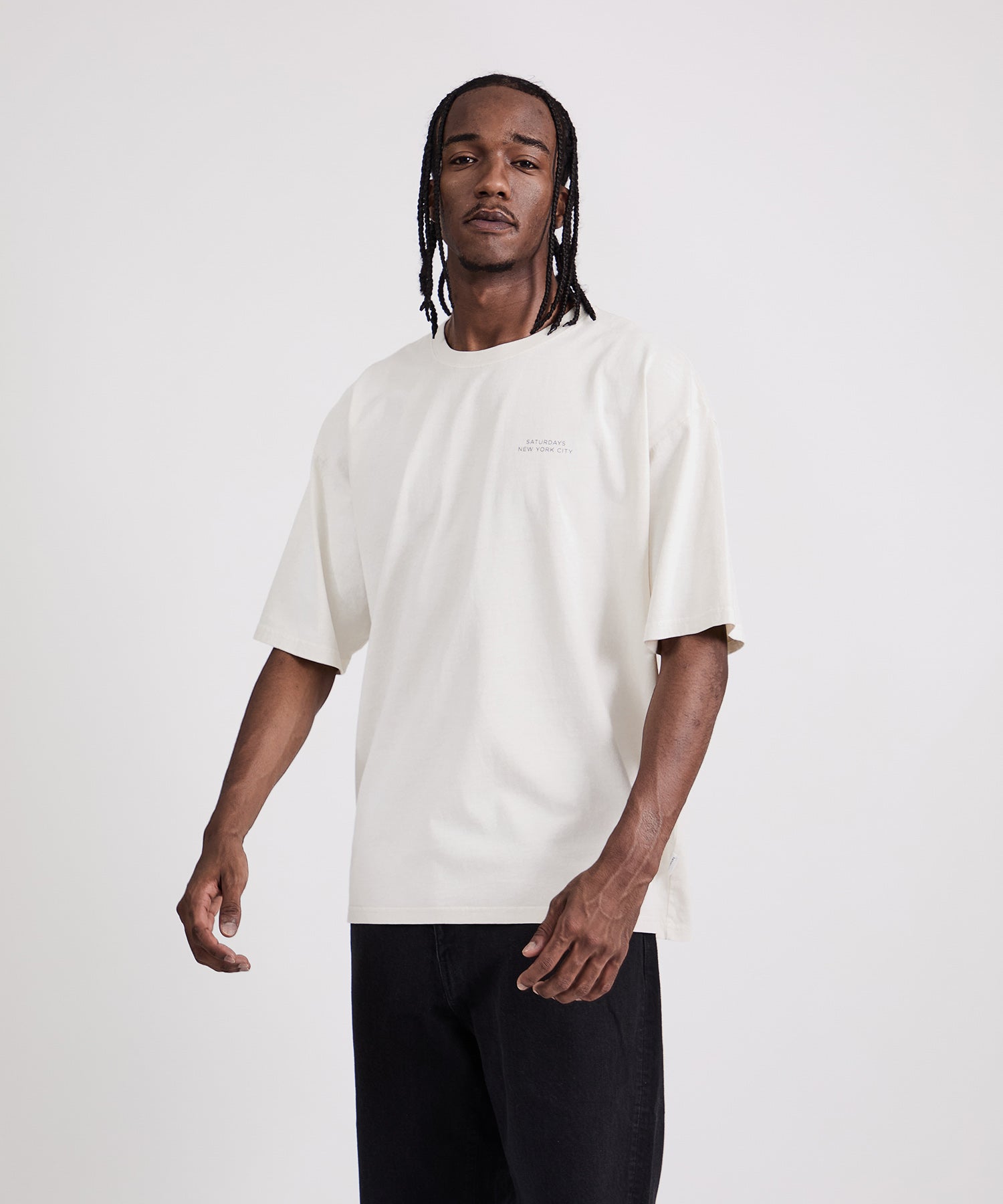 MIYAGIHIDETAKA x Saturdays Bandana Slash T-Shirt