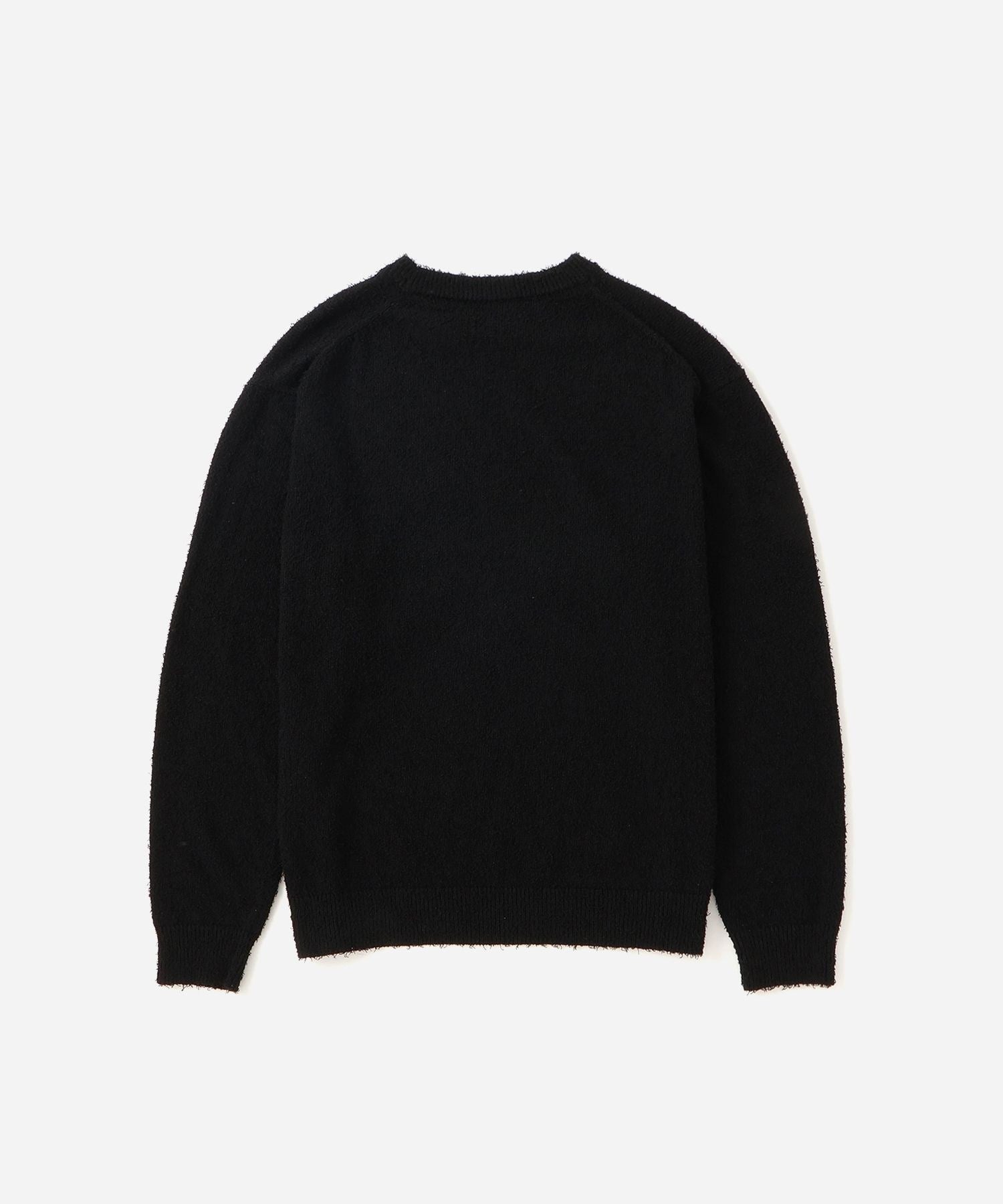 Saturdays NYC Greg Loop Yarn Sweater in Black
