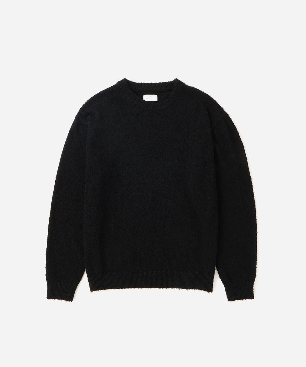 Saturdays NYC Greg Loop Yarn Sweater in Black