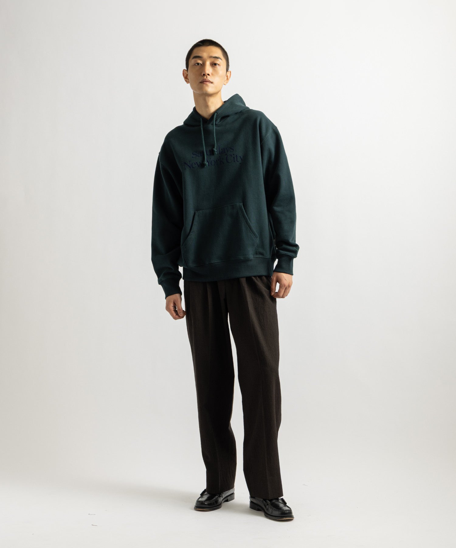 Saturdays NYC Ditch Miller Standard Hoodie in Green