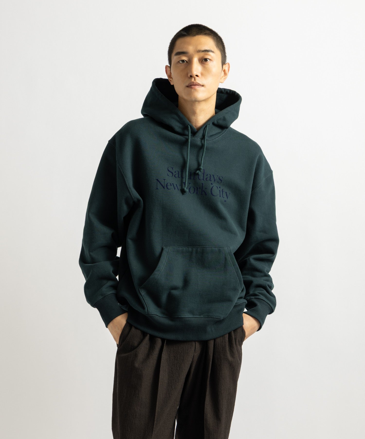 Saturdays NYC Ditch Miller Standard Hoodie in Green