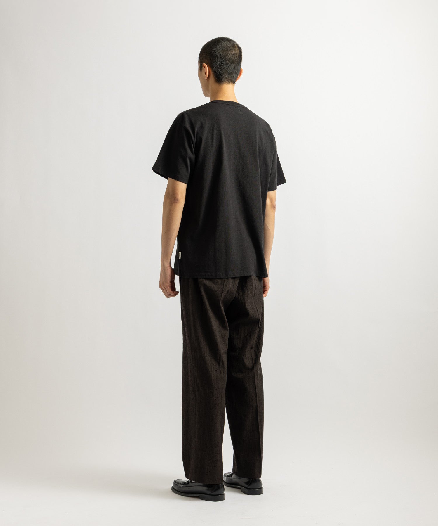 Saturdays NYC Miller Standard Short Sleeve Tee in Black