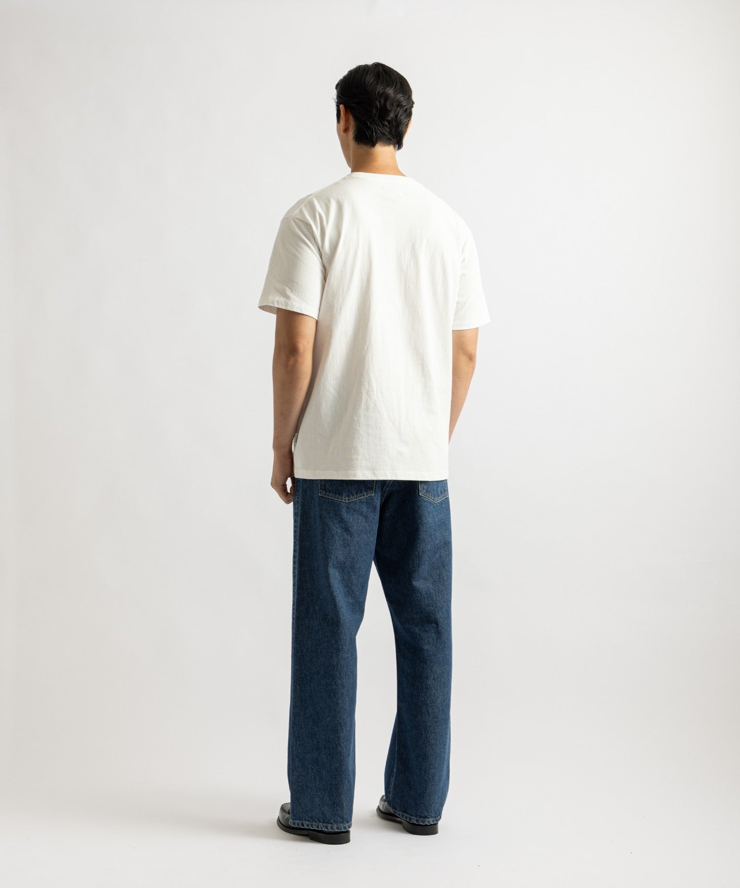 Saturdays NYC Miller Standard Short Sleeve Tee in Off White