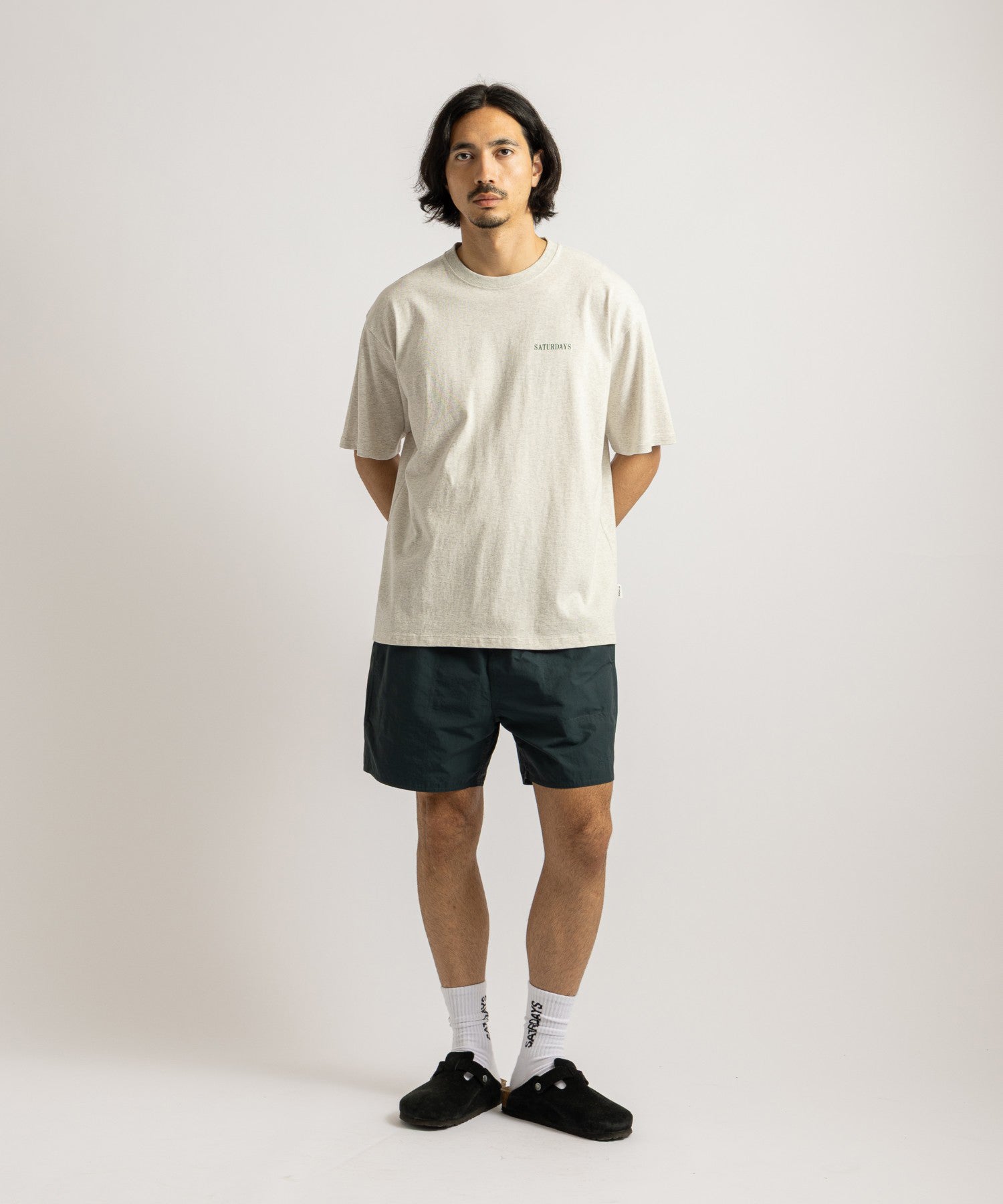 Saturdays NYC Talley Swim Short in Green