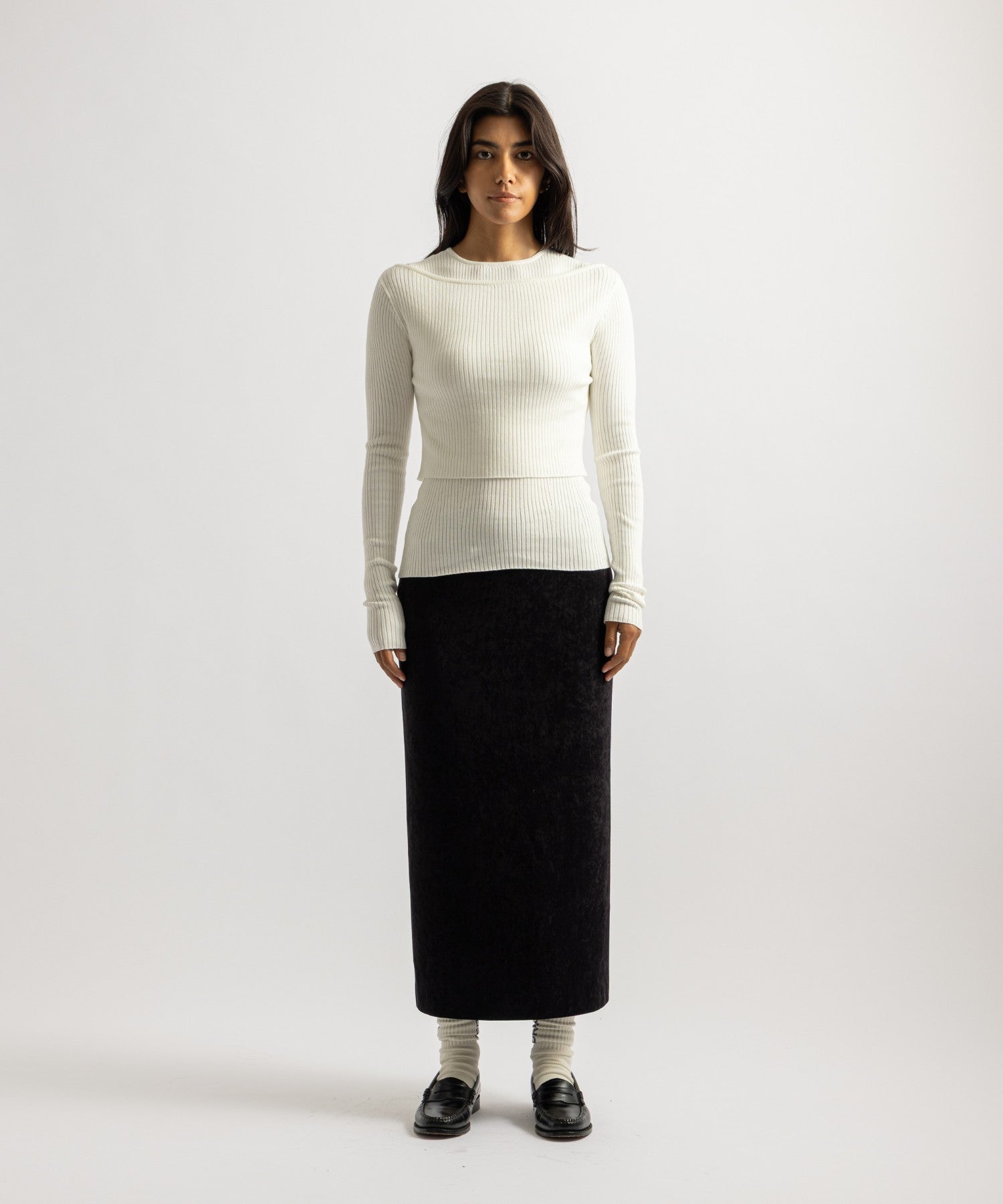 Corinne Double Layer Knit
