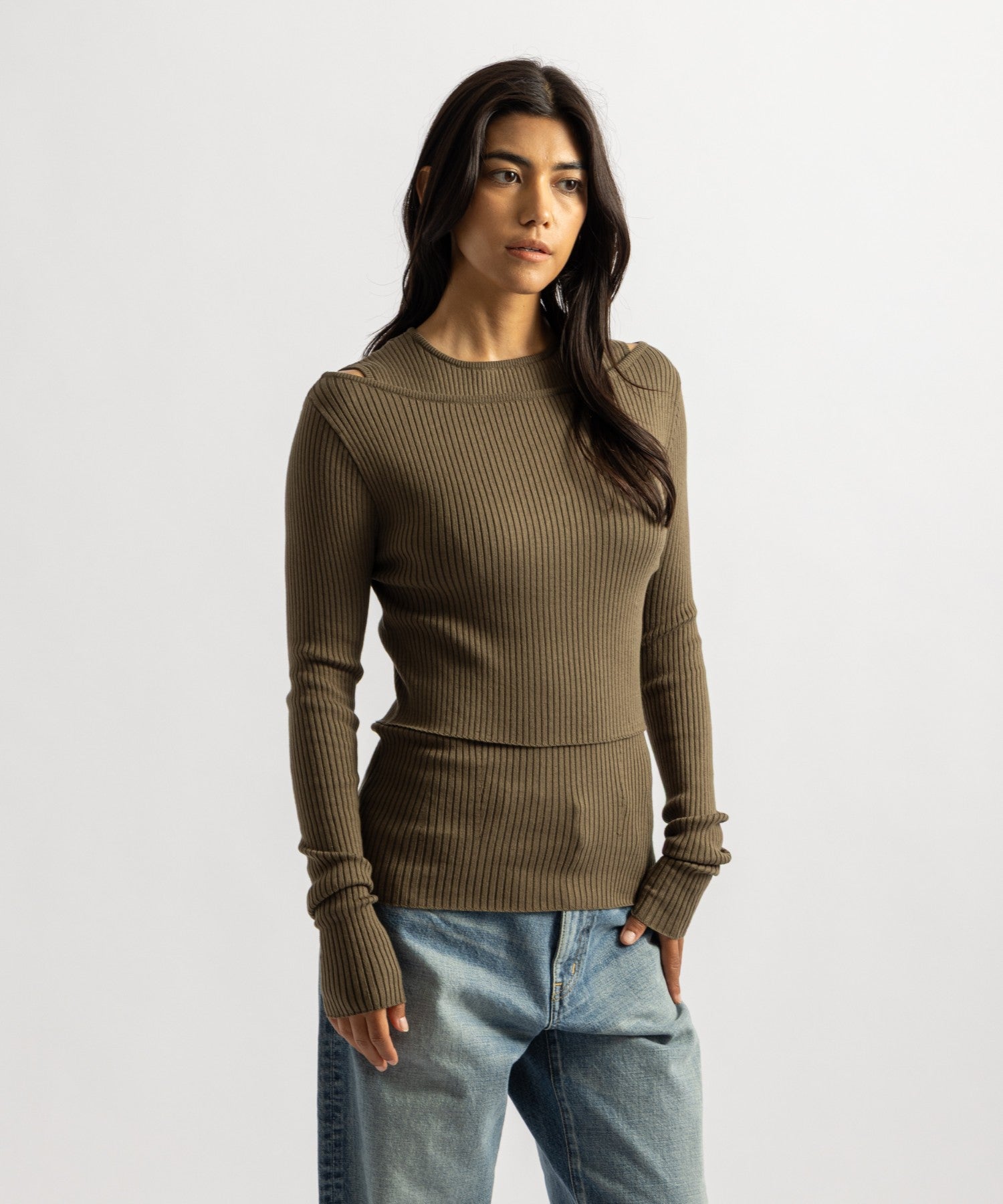 Corinne Double Layer Knit