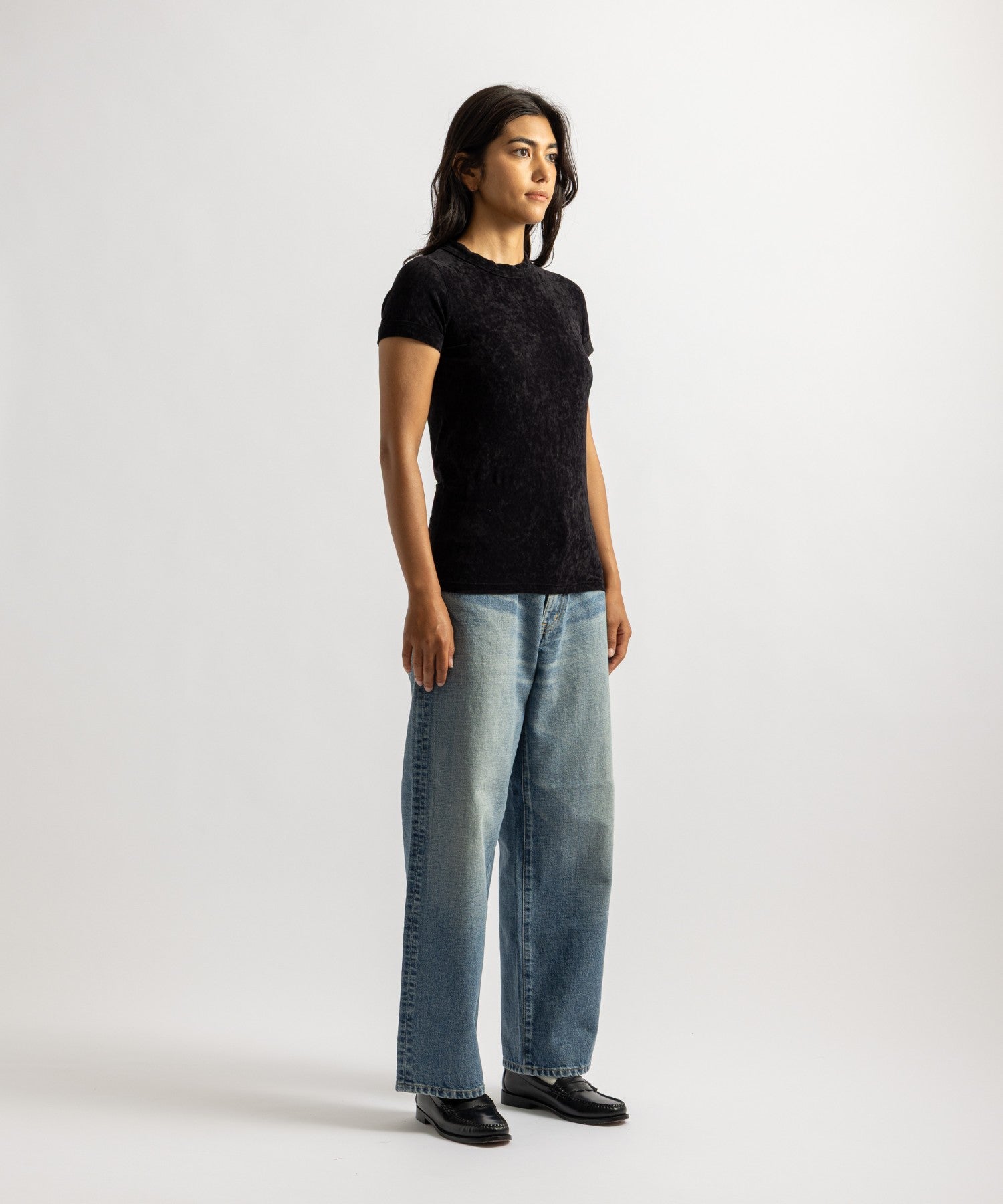 Nadia Trim Collar Top