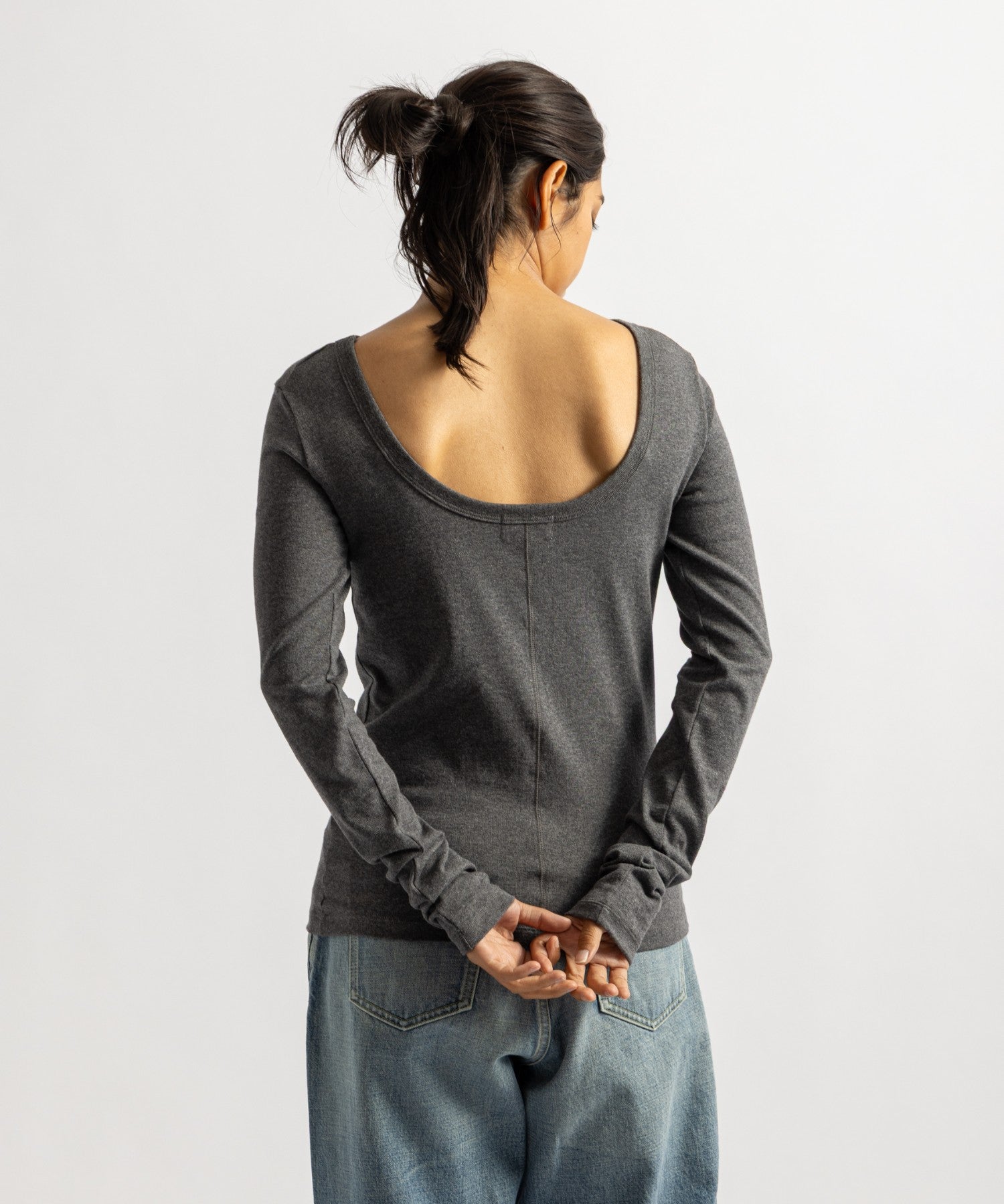 Clara Scoop Back Top