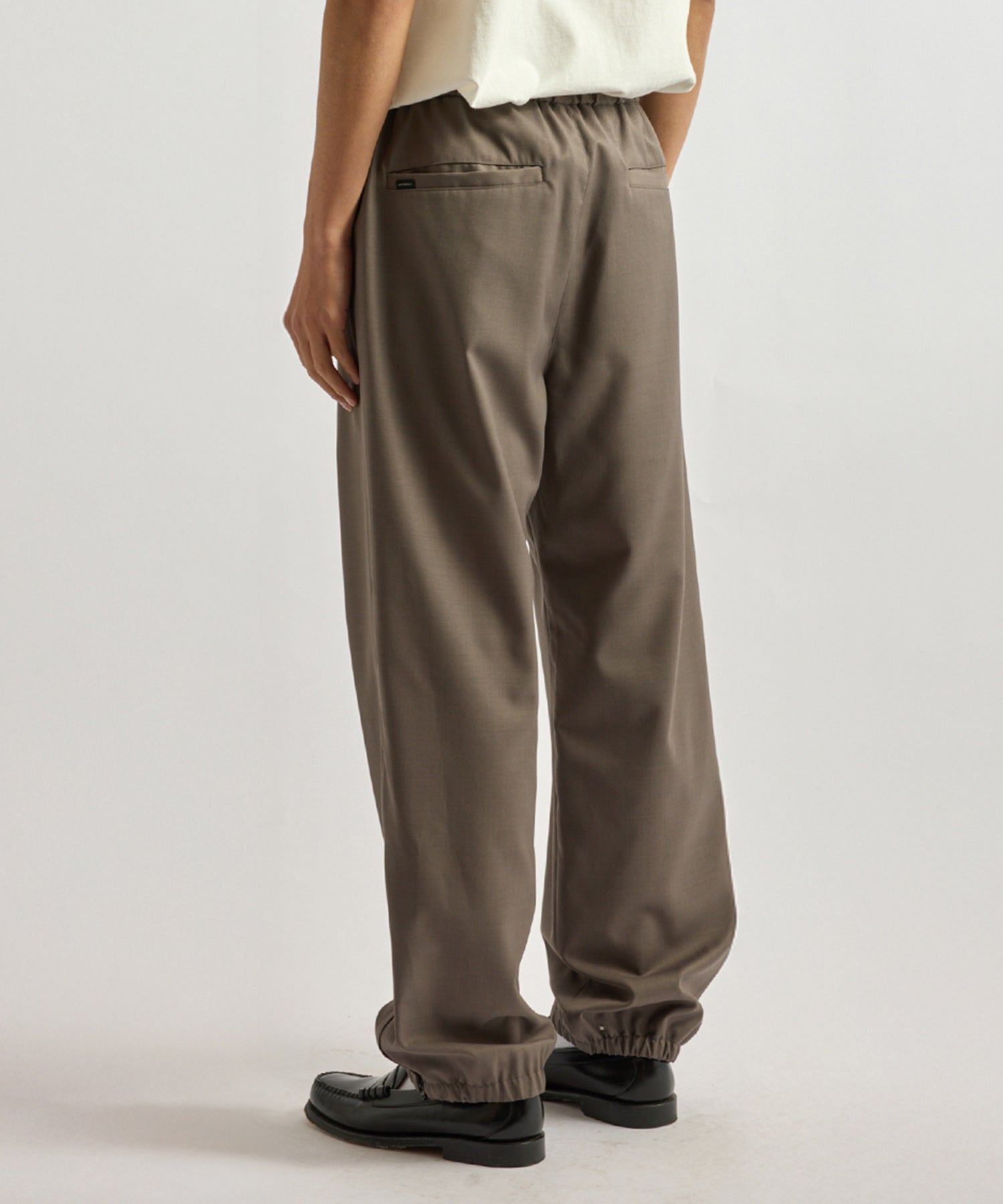 Saturdays NYC Gino Tropical Wool Training Pant in Gray