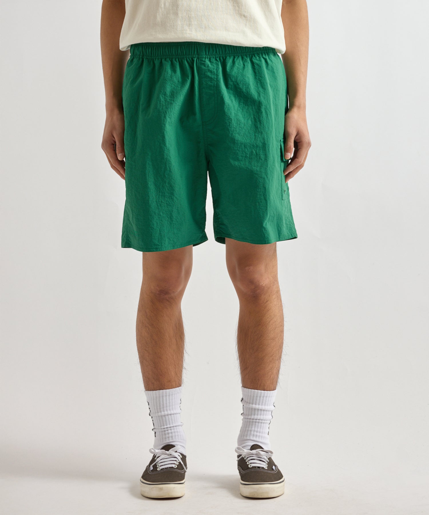Saturdays NYC Danjo Cargo Swim Short in Green