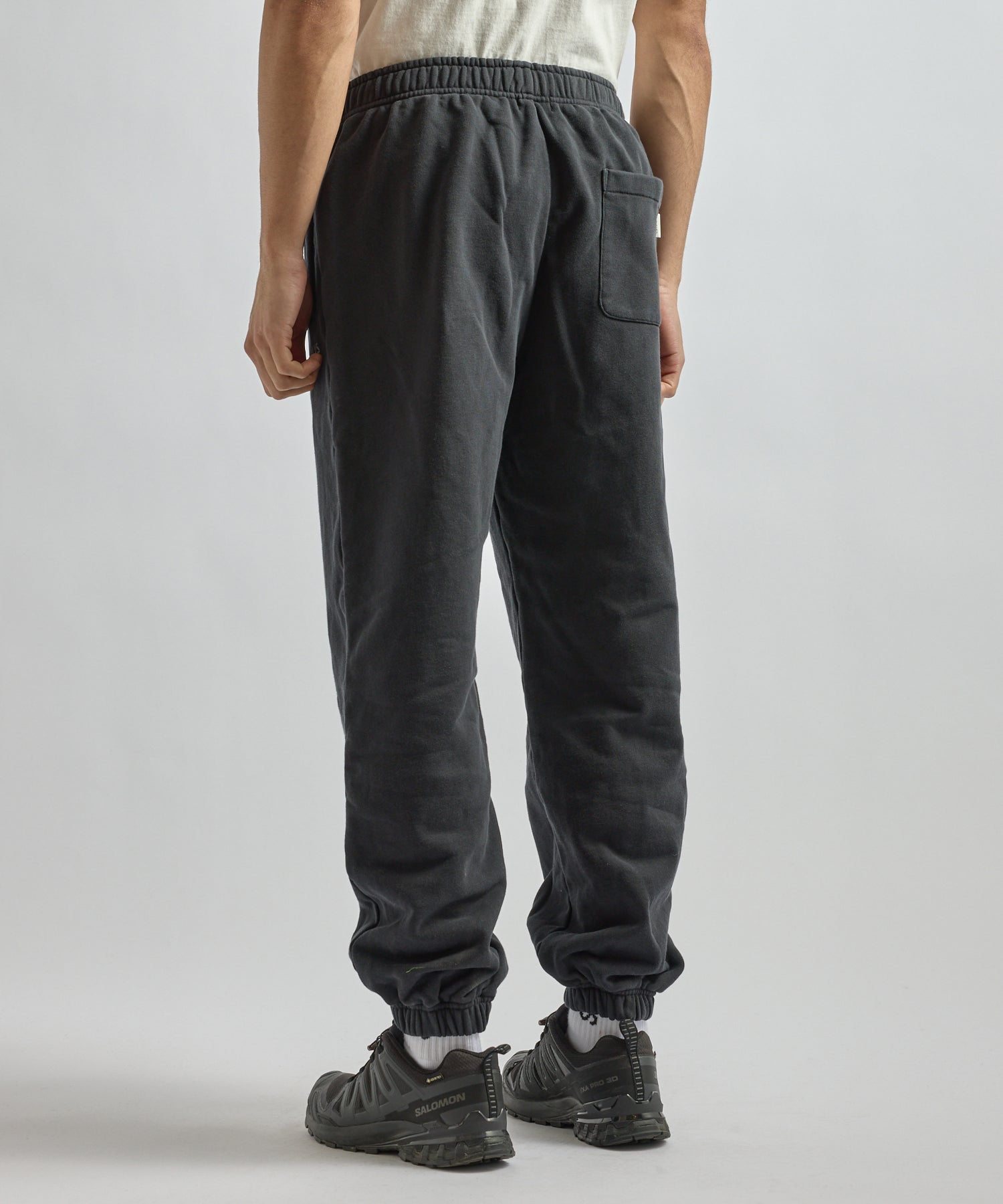 Saturdays NYC Abrams Ozone Washed Sweatpant in Fade Black