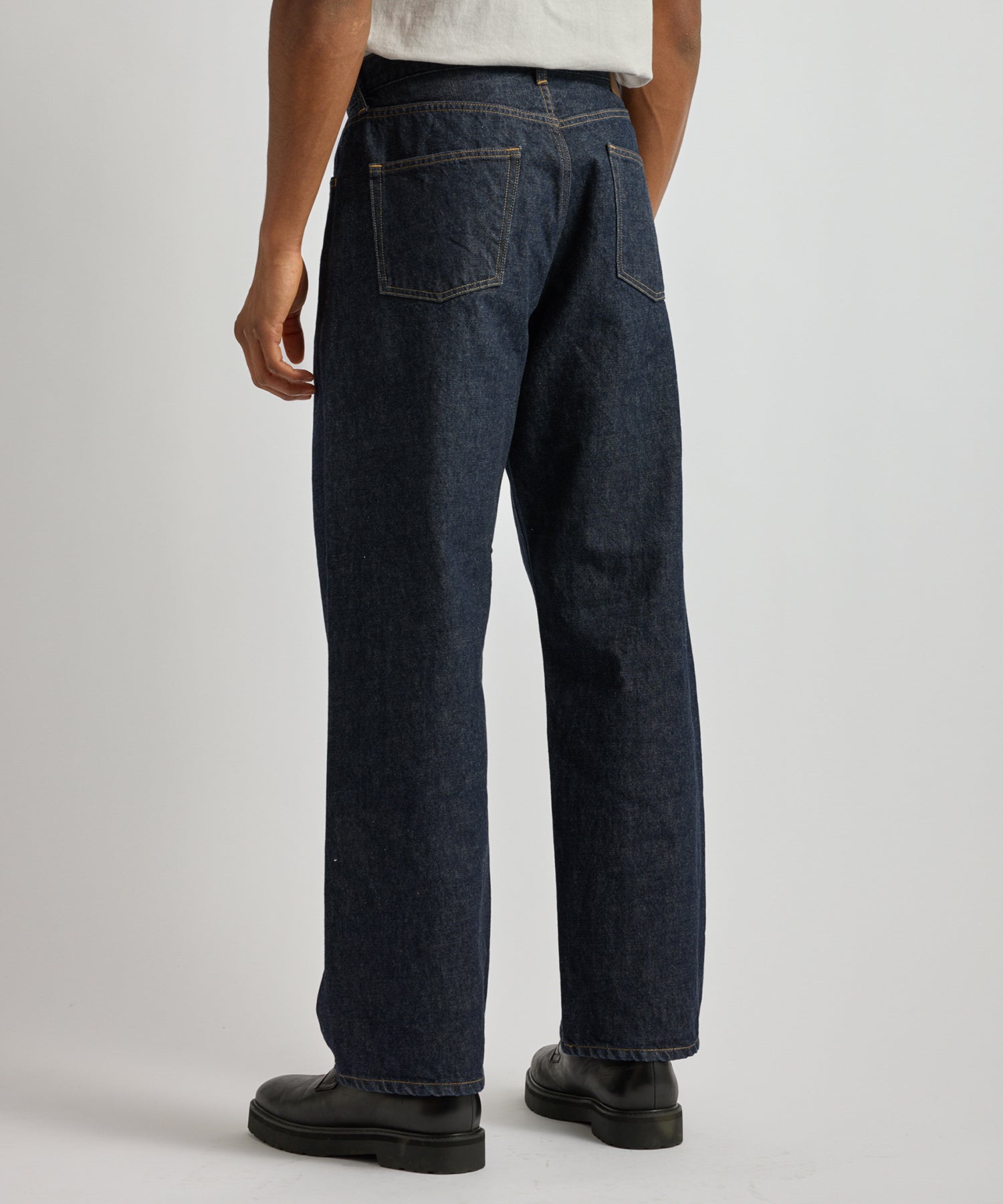 Tobias Straight Rinsed Denim Pant