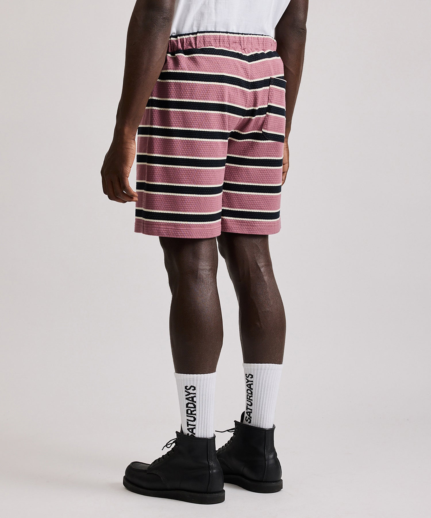 Mesh Border Stripe Shorts