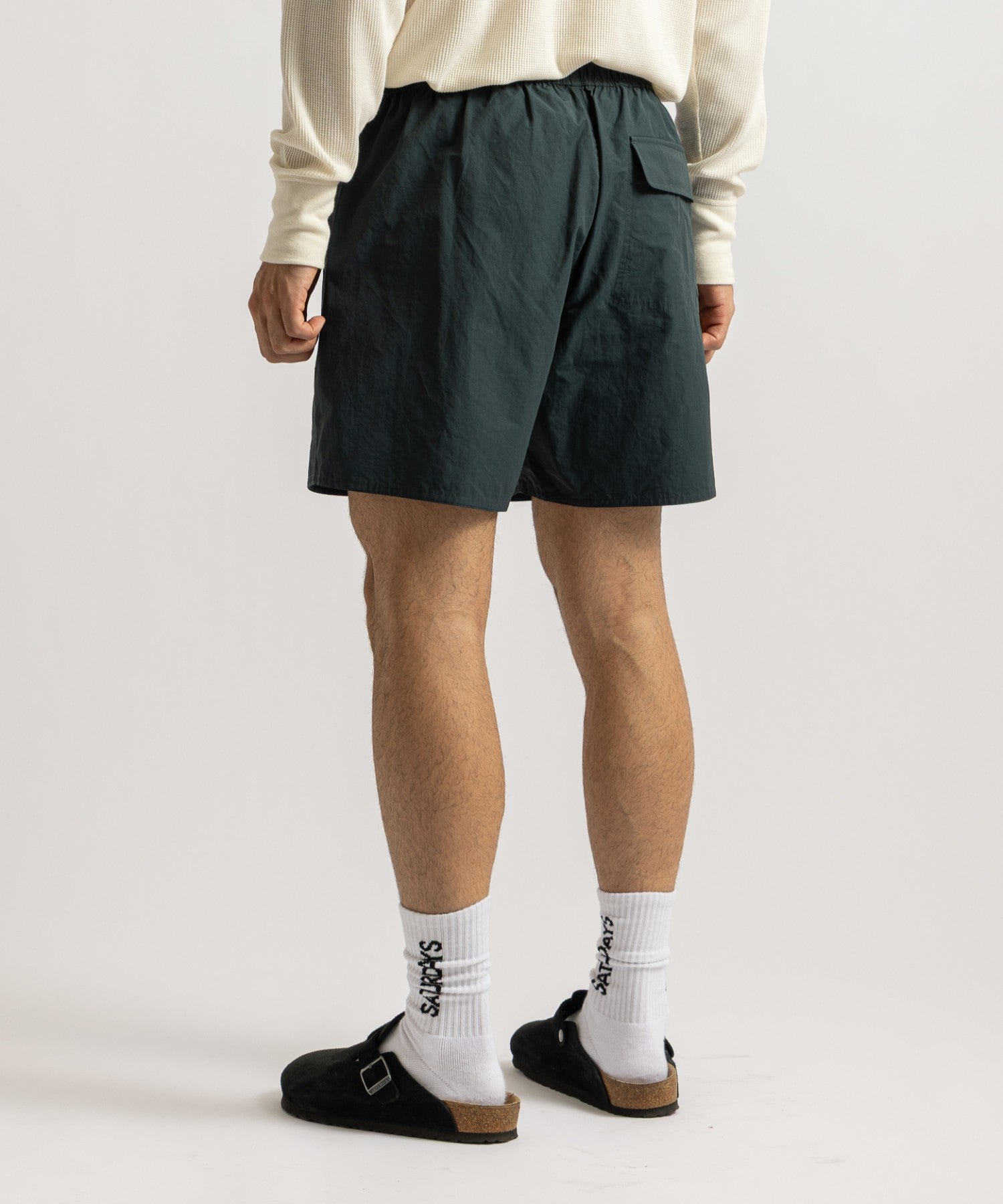 Saturdays NYC Talley Swim Short in Green