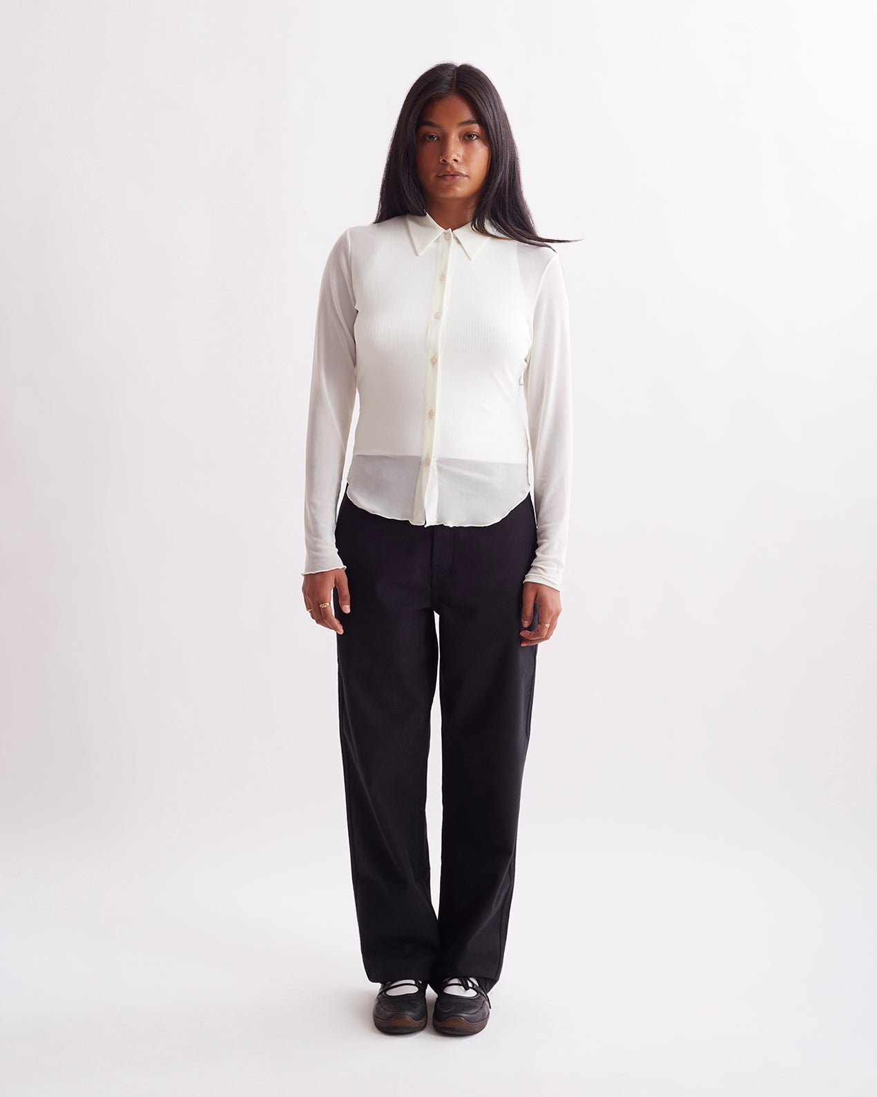 Gabriella Long Sleeve Shirt | Saturdays NYC (Australia)