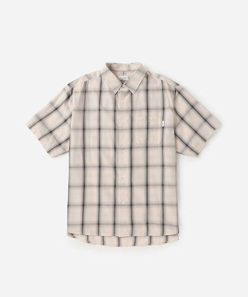 Bruce Ombre Check Short Sleeve Shirt | Saturdays NYC