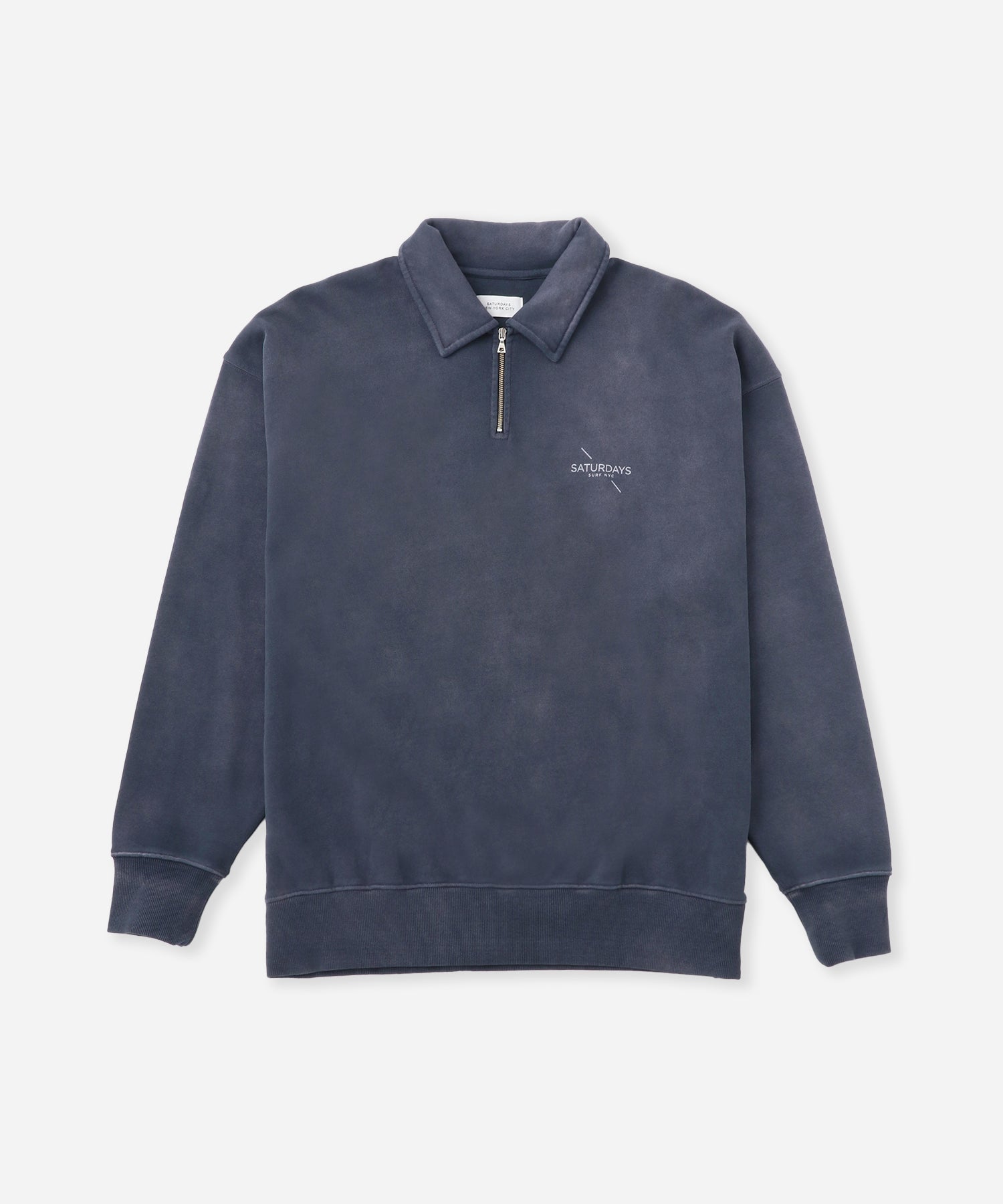 【ベージュ（27）】Mott Relaxed Quarter Zip Surf Sweatshirt Mott Relaxed Quarter Zip Surf Sweatshirt | Saturdays NYC