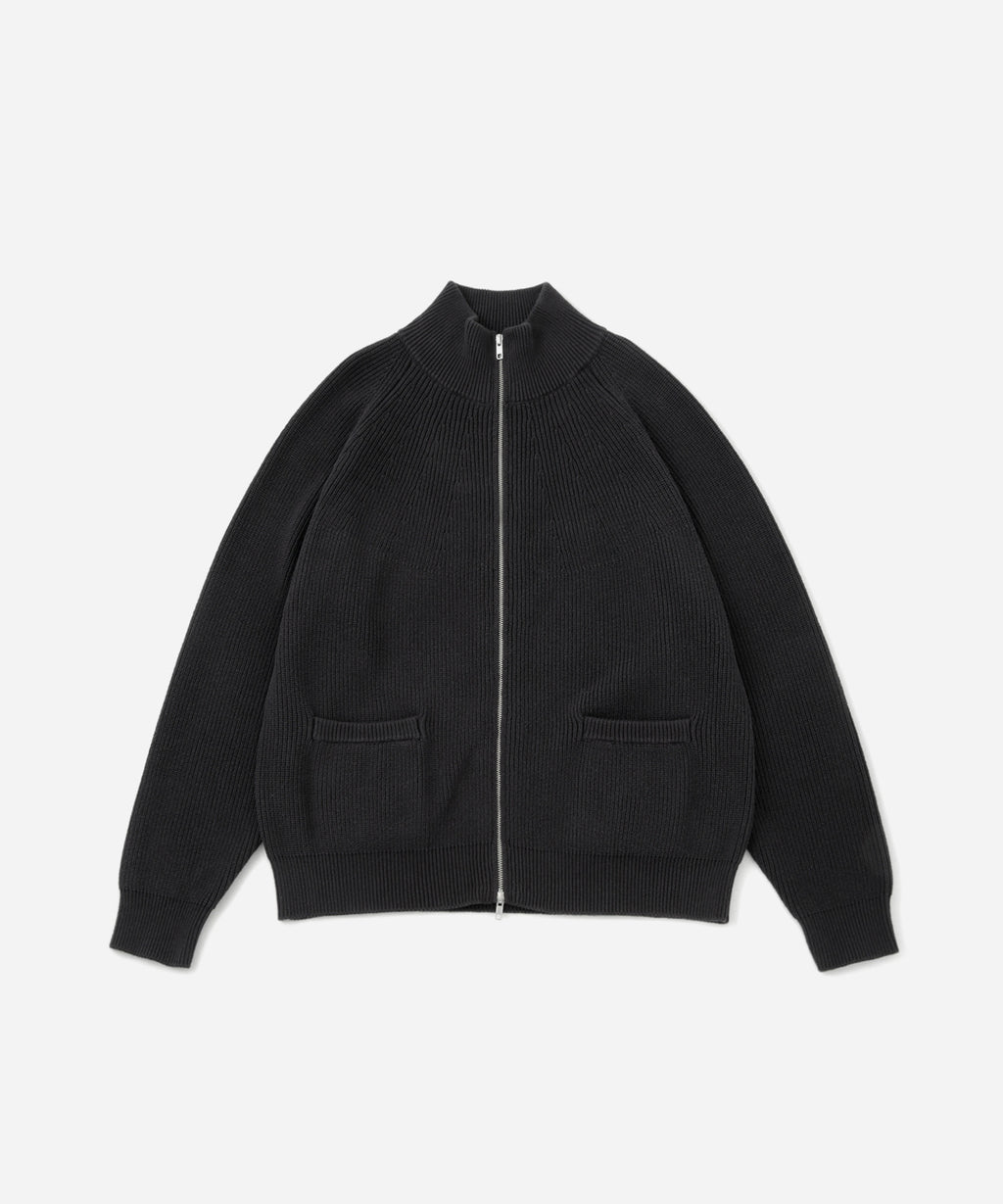 【SATIIIZ】Tainan Two-Way Knit Zip-Up Aisha Zip-up | Aritzia US