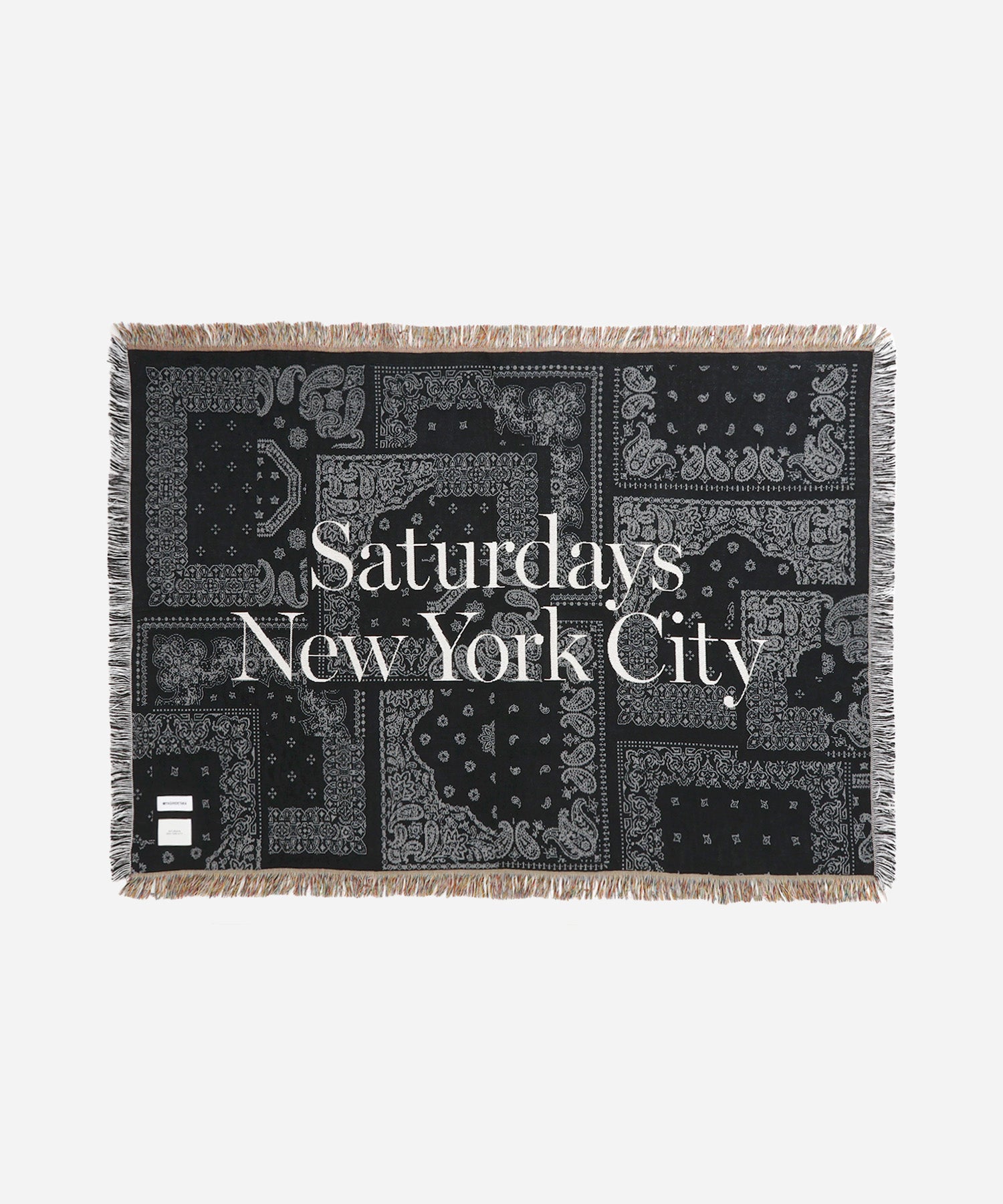 Saturdays NYC MIYAGIHIDETAKA x Saturdays Bandana Throw in Black