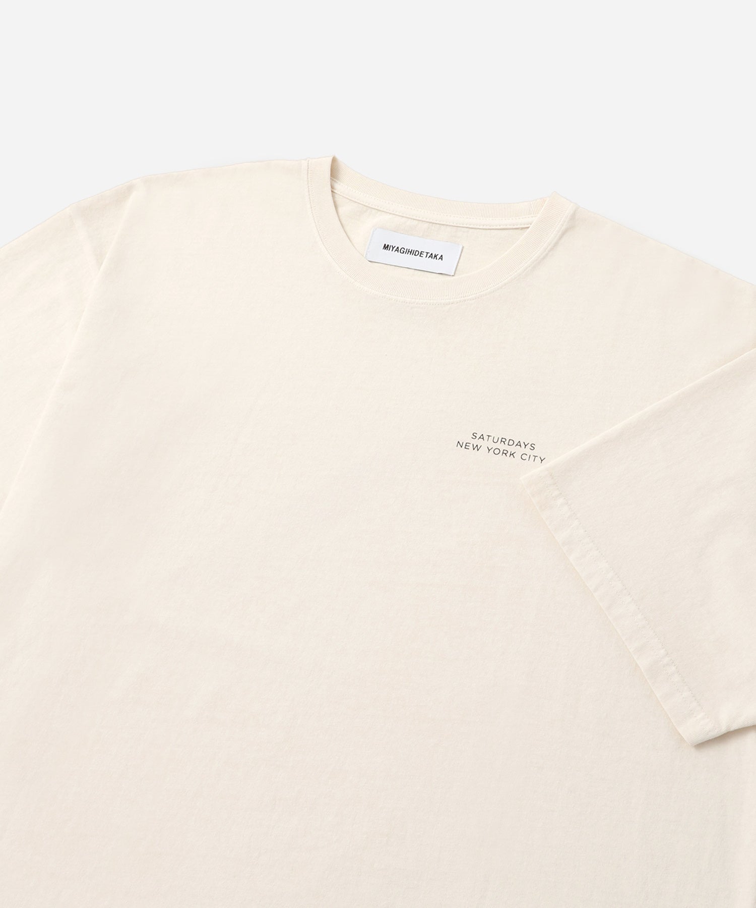 MIYAGIHIDETAKA x Saturdays Bandana Slash T-Shirt