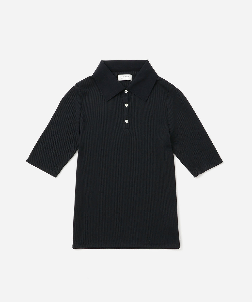 Devin Rib Poloshirt