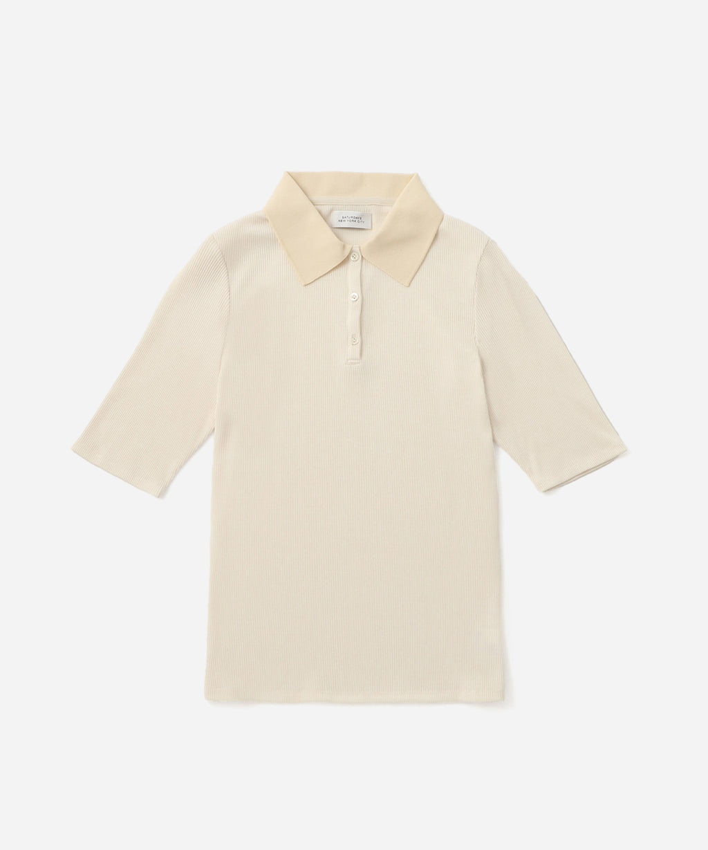 Devin Rib Poloshirt