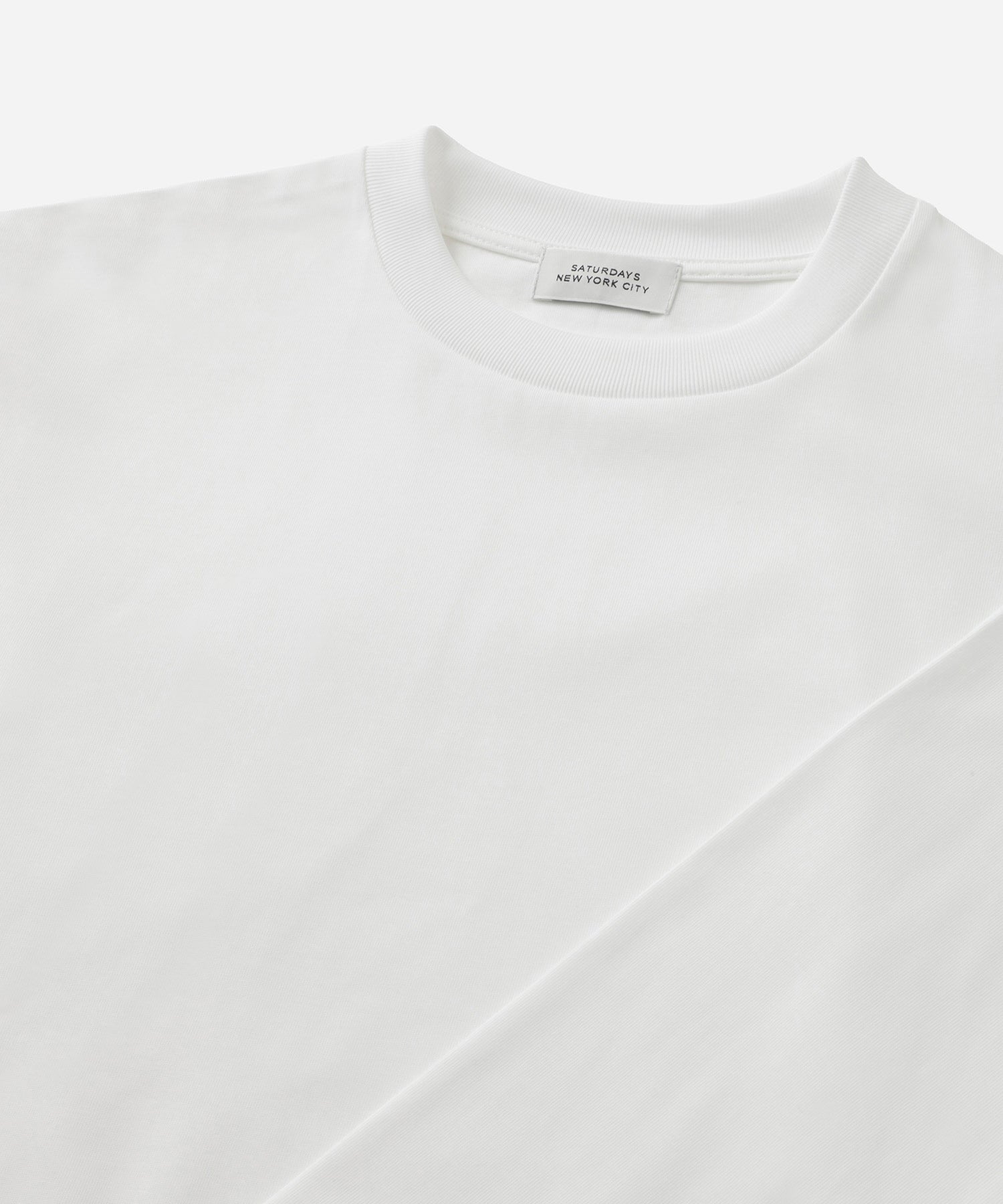 Saturdays NYC Arisa Long Sleeve Top in White