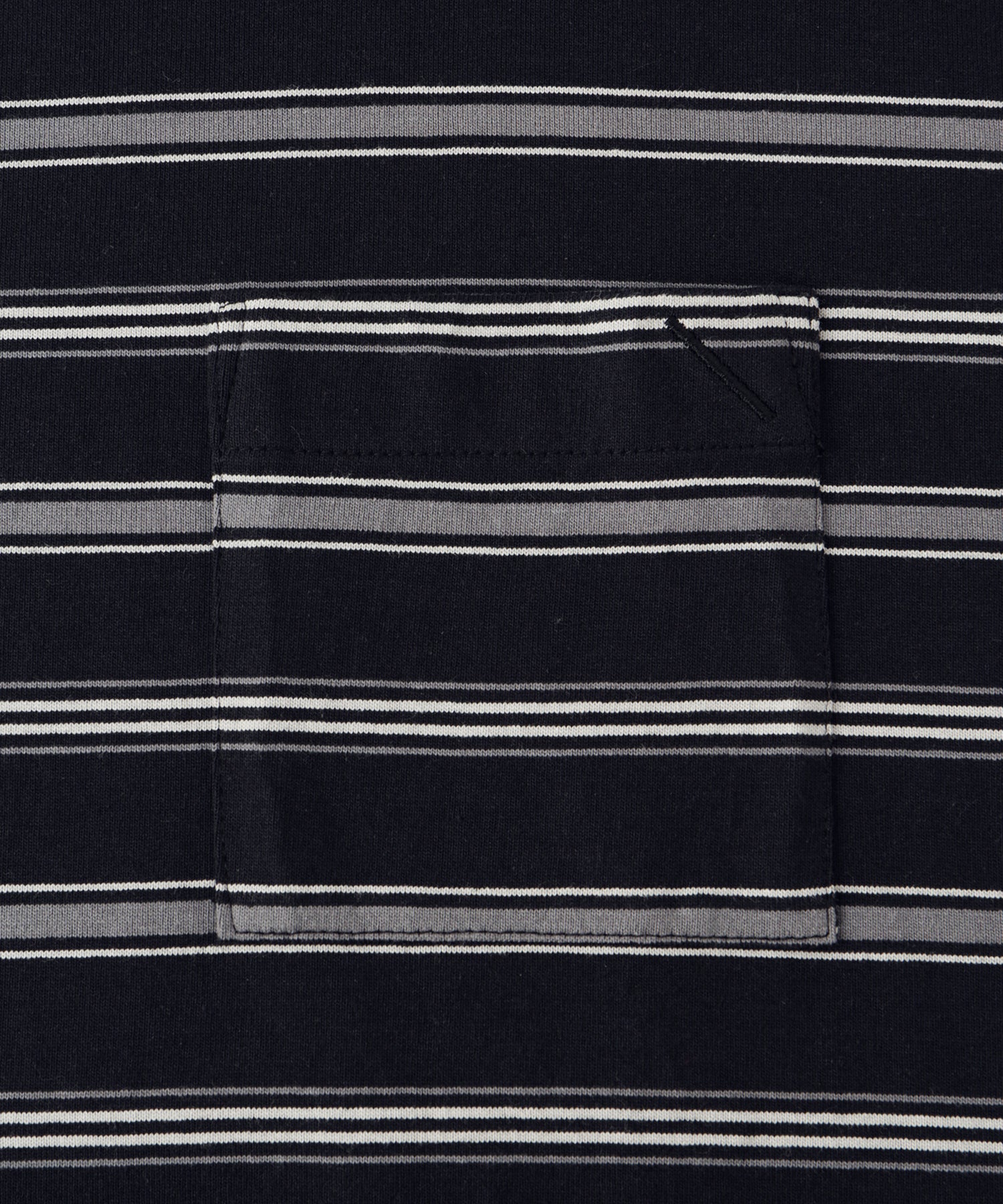 Multi Stripe Relaxed Short Sleeve Tee