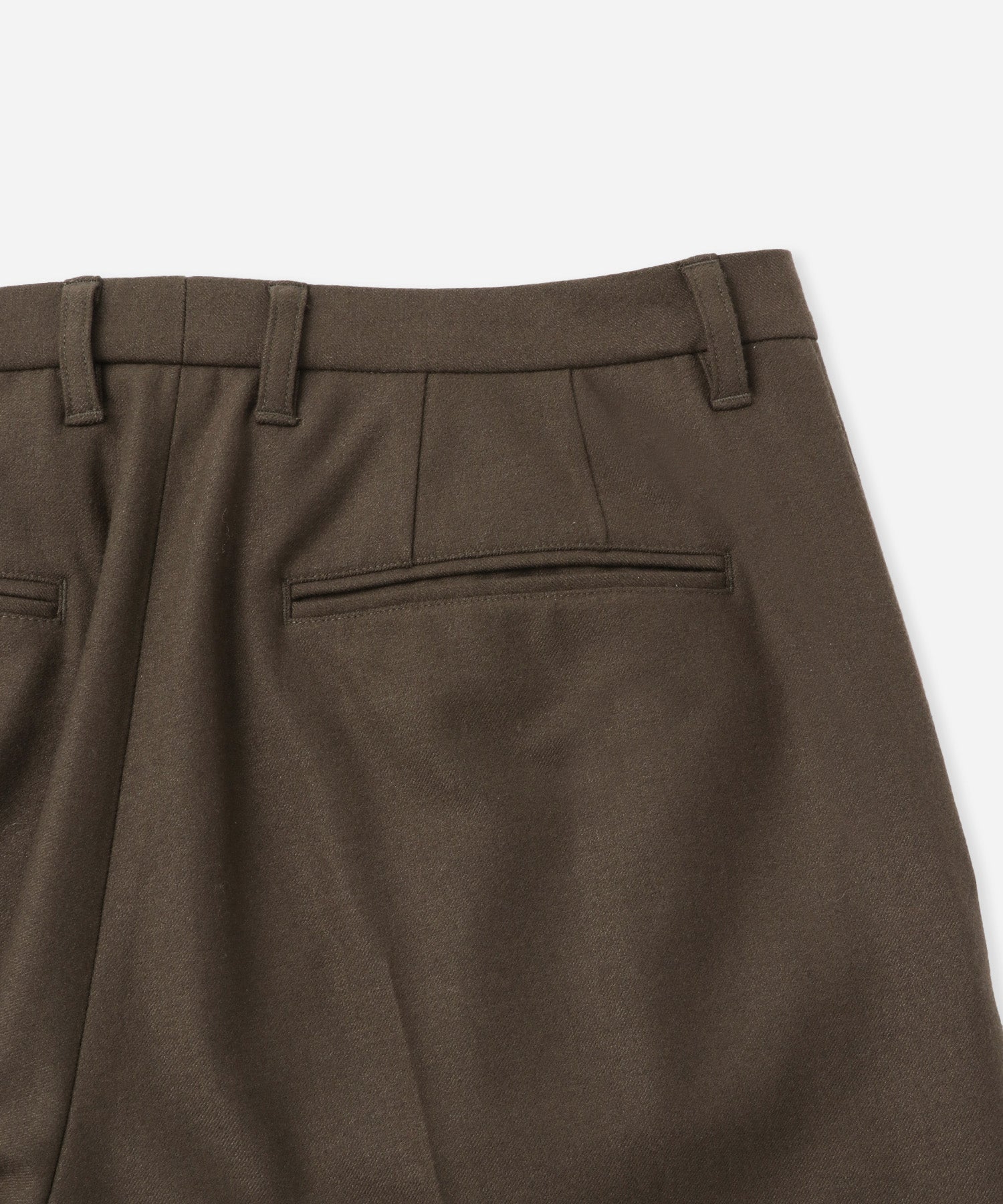 George Flannel Two Tuck Pant