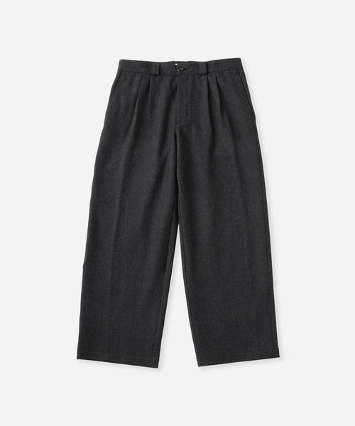 George Wool Wide Two Tuck Pant | Saturdays NYC