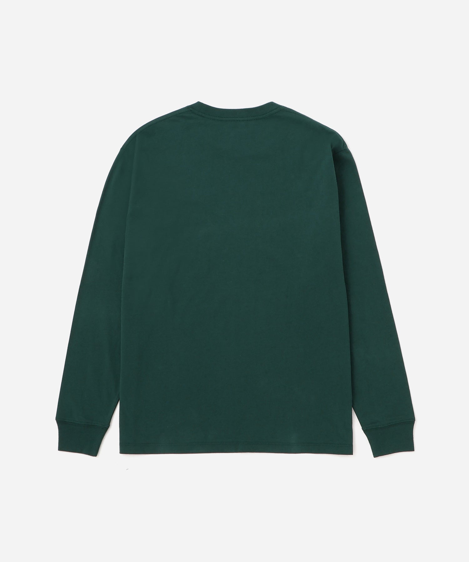 Script Embroidered Long Sleeve Tee