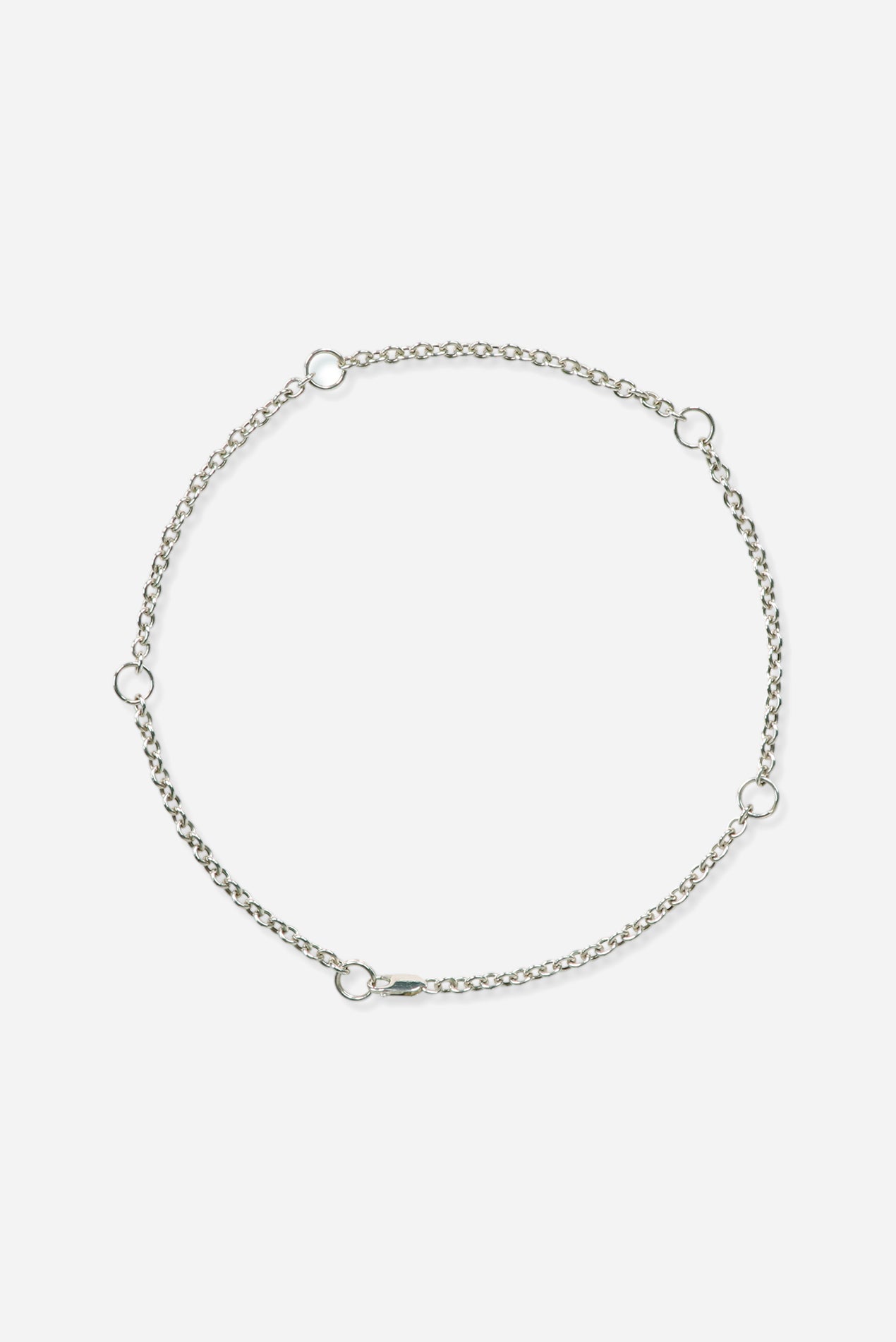 Split Necklace 925 Silver 45cm Sterling Silver