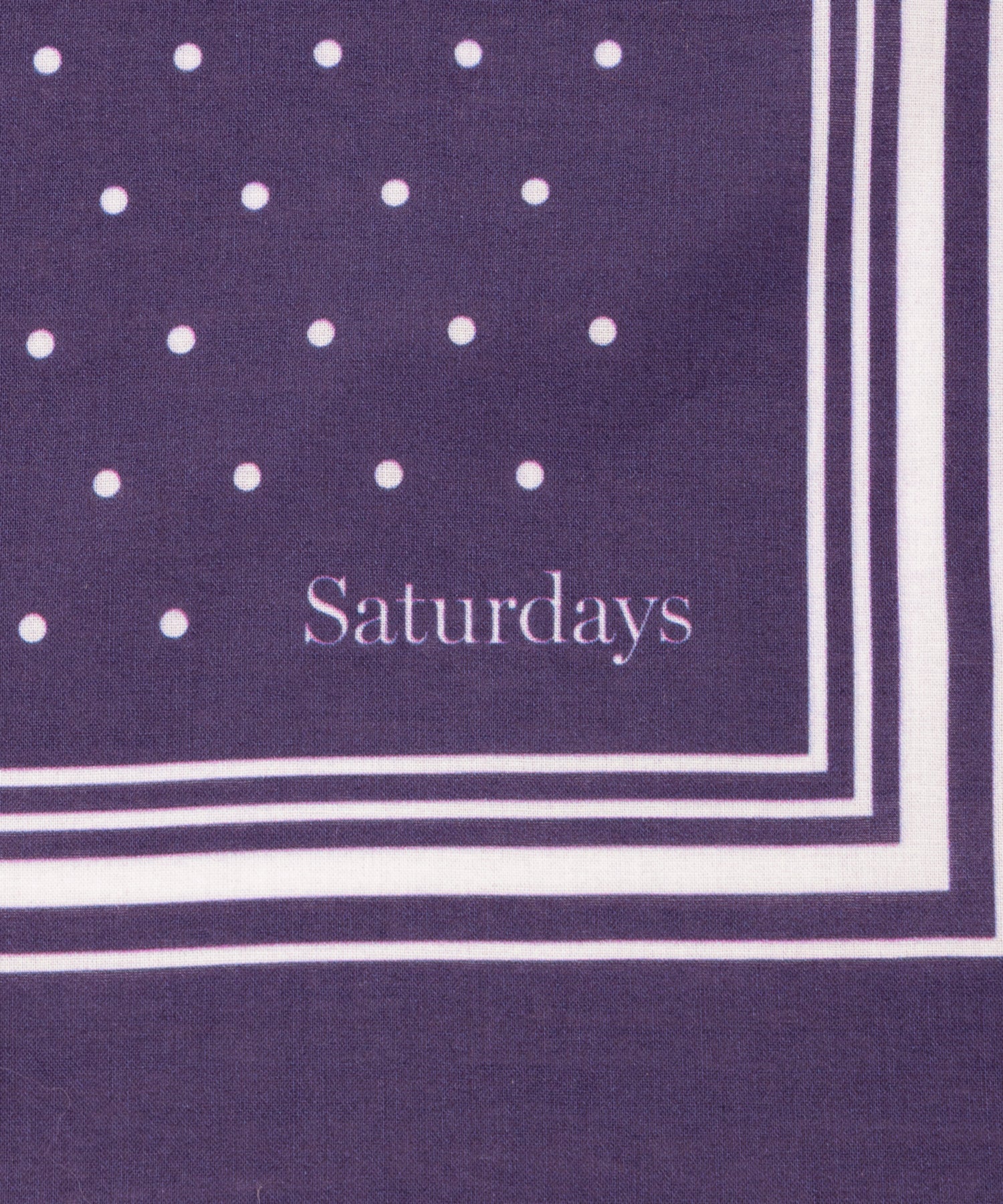 Saturdays NYC SNYC Bandana in Navy