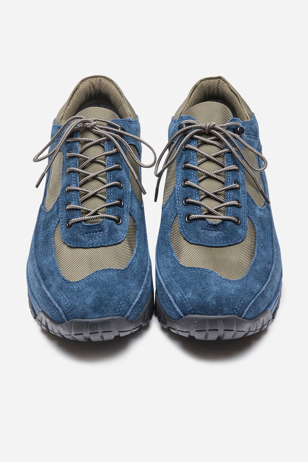 Saturdays NYC VIA-LO-Swp in Antique Blue / Tobacco