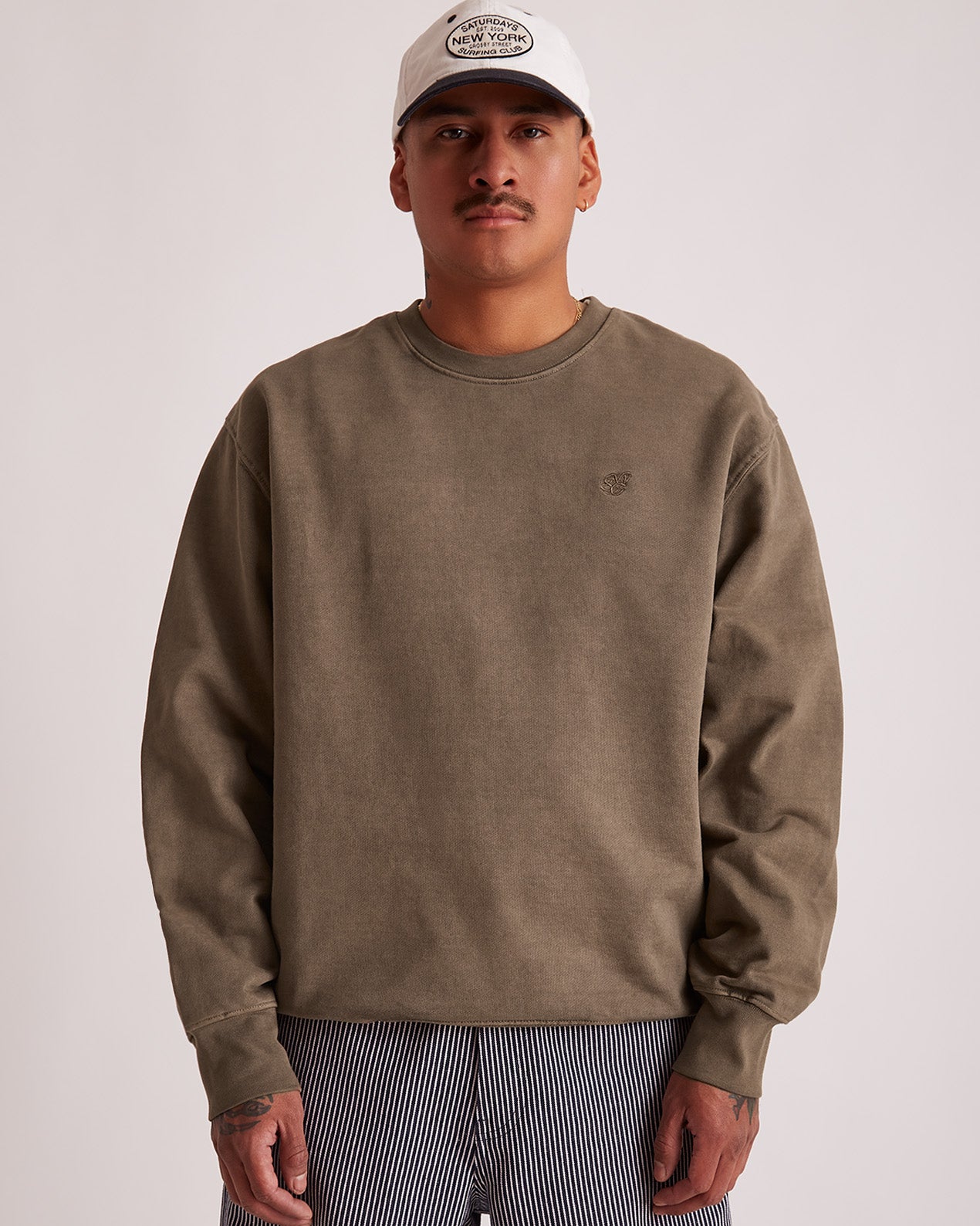 Bowery SNYC Pigment Dyed Crew | Saturdays NYC (Australia)