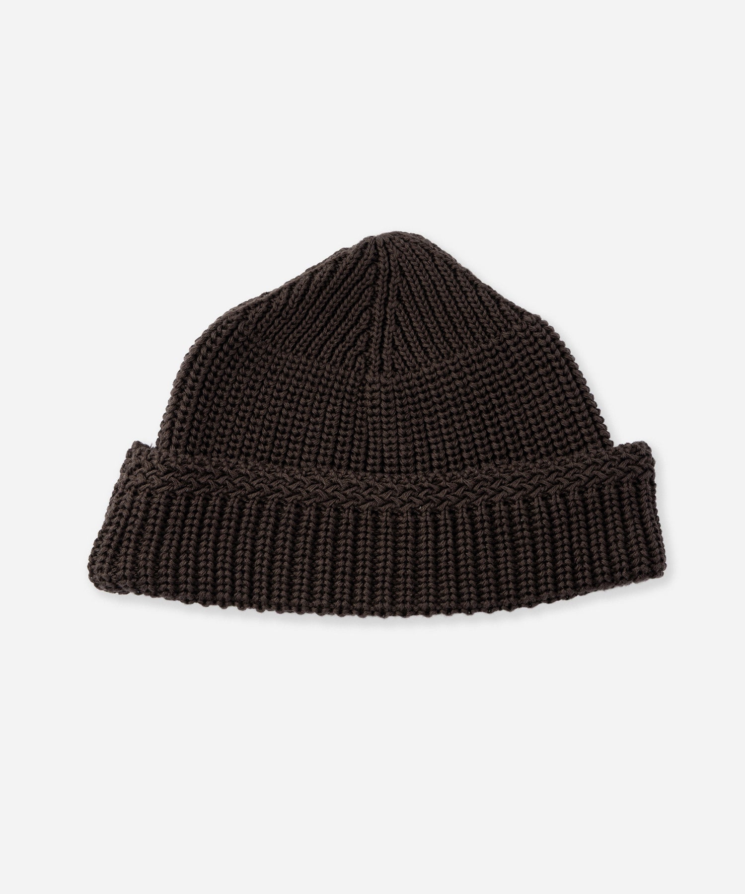 Saturdays NYC Rib Beanie in Dark Brown